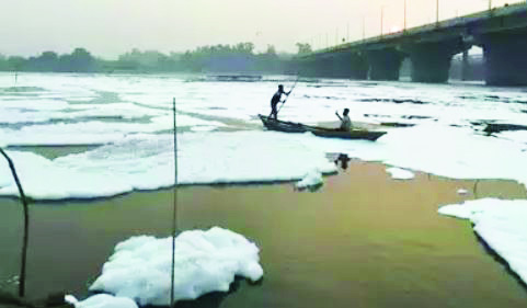 Delhi Jal Board plans to keep Yamuna toxic-foam free during Chhath Puja