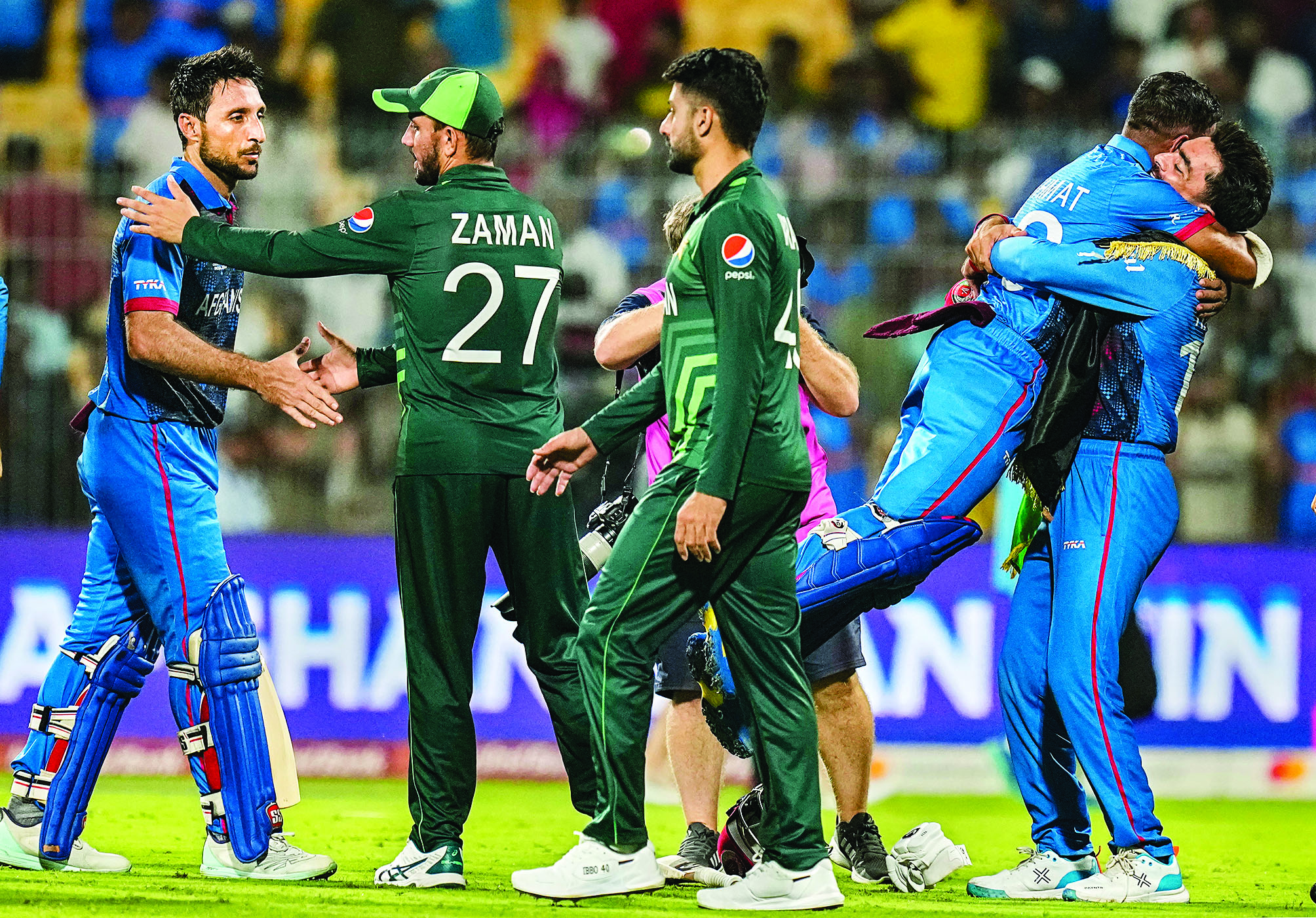 Gutsy Afghanistan slay Pakistan by 8 wickets
