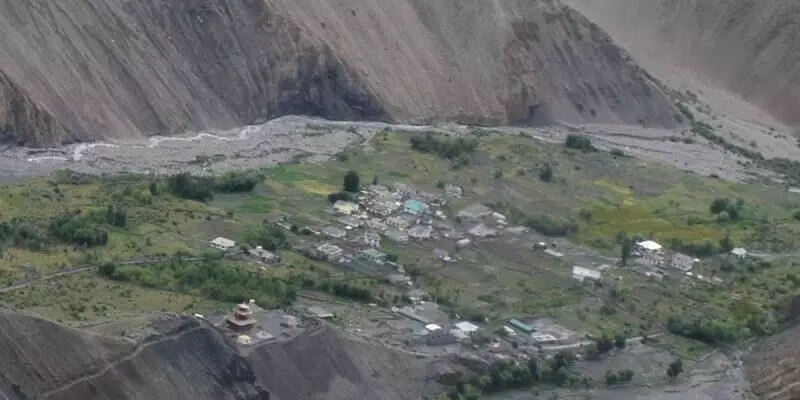 Himachal Pradesh: Lahaul-Spiti village land sinks, residents seek geological survey