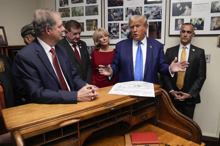 Donald Trump compares himself to Nelson Mandela and rails against Biden after filing for New Hampshire primary Donald Trump compares himself to Nelson Mandela and rails against Biden after filing for New Hampshire primary