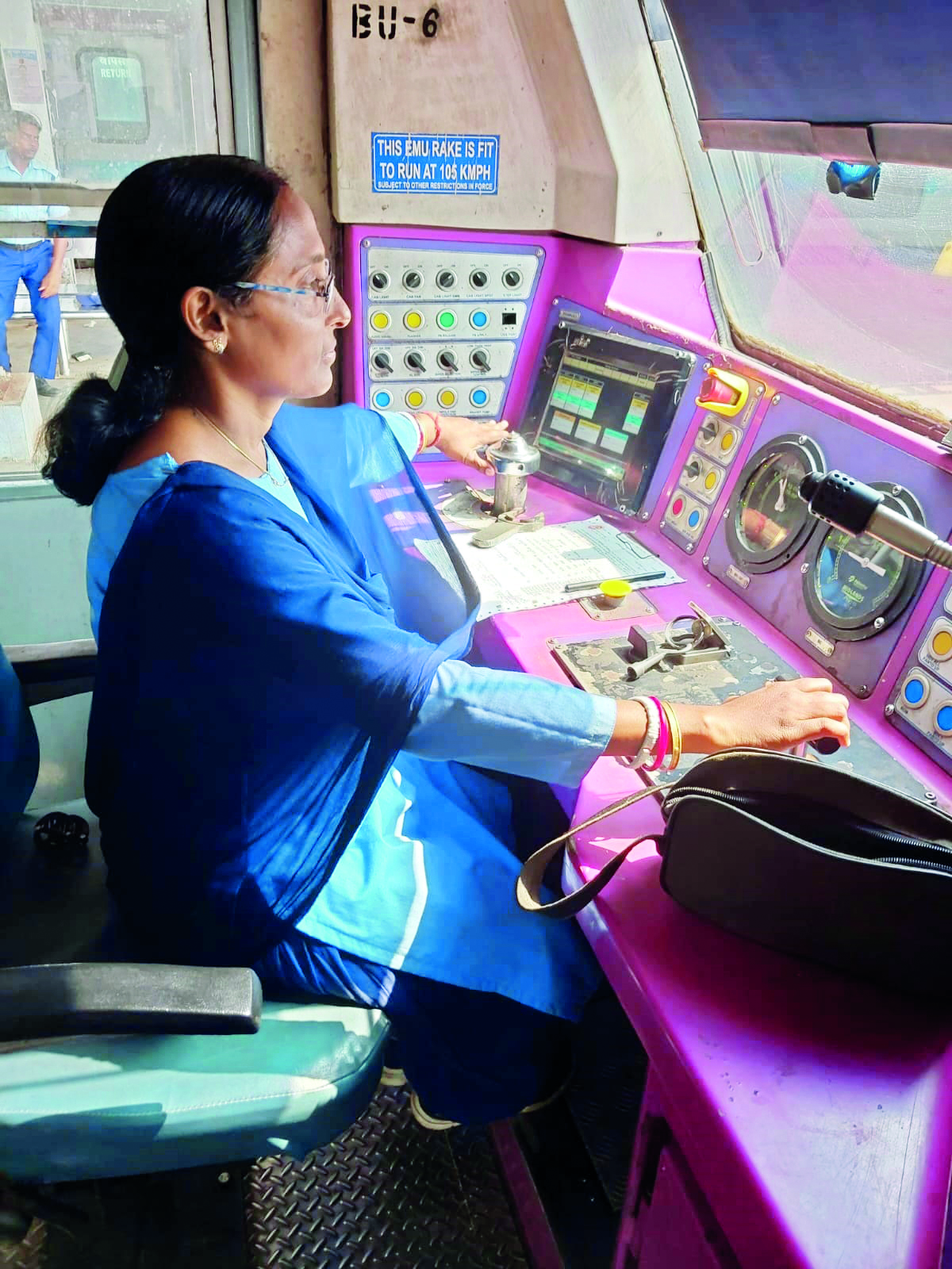 45-year-old becomes first motorwoman of SE Railway