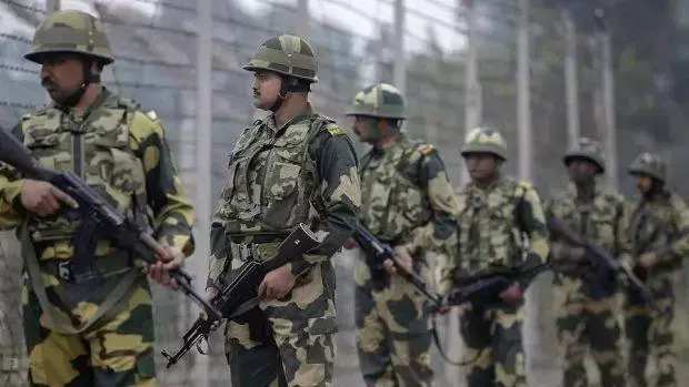 Pak rangers continued firing along IB for around seven hours, two injured: BSF