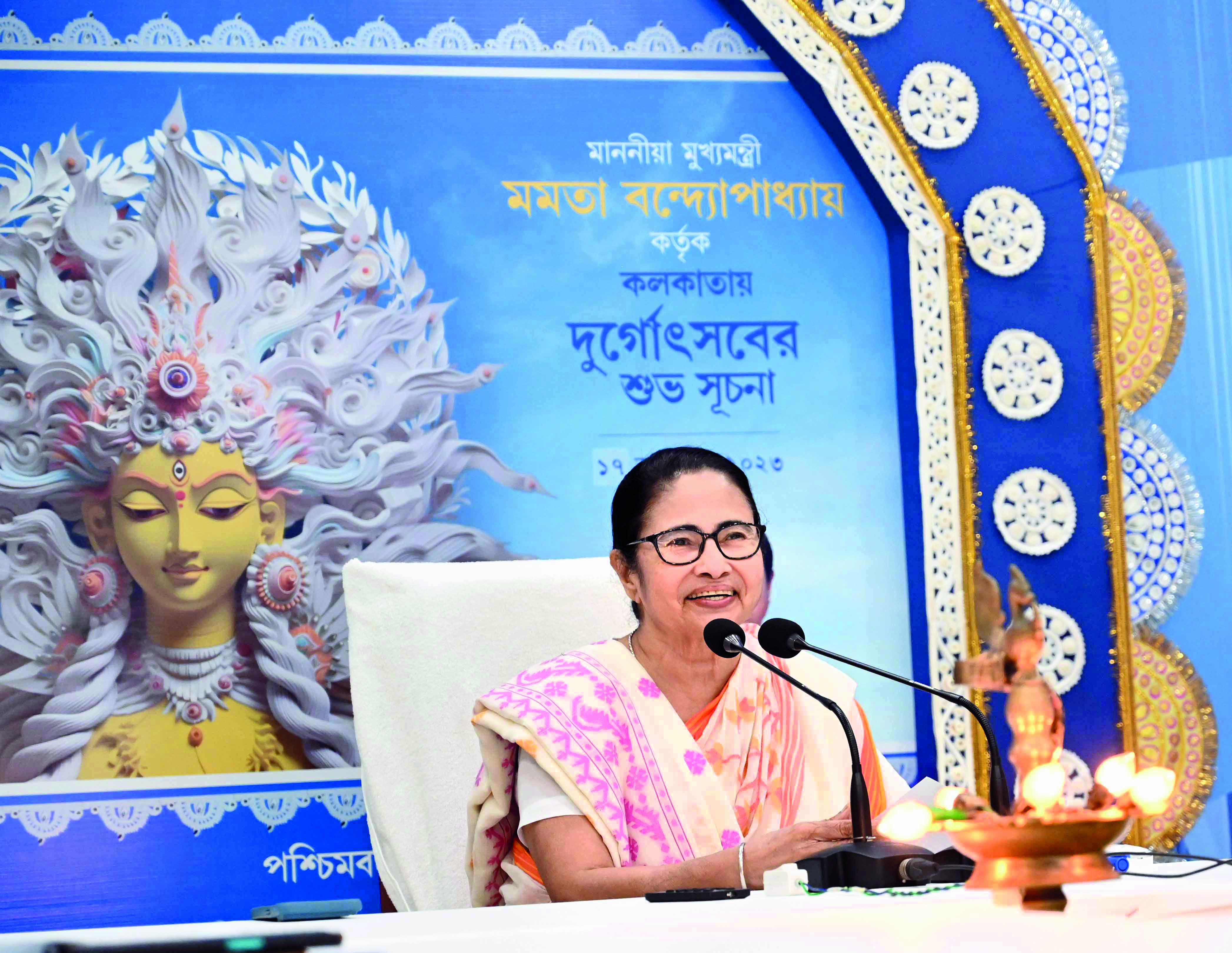 Mamata pens poem on occasion of Lakshmi Puja