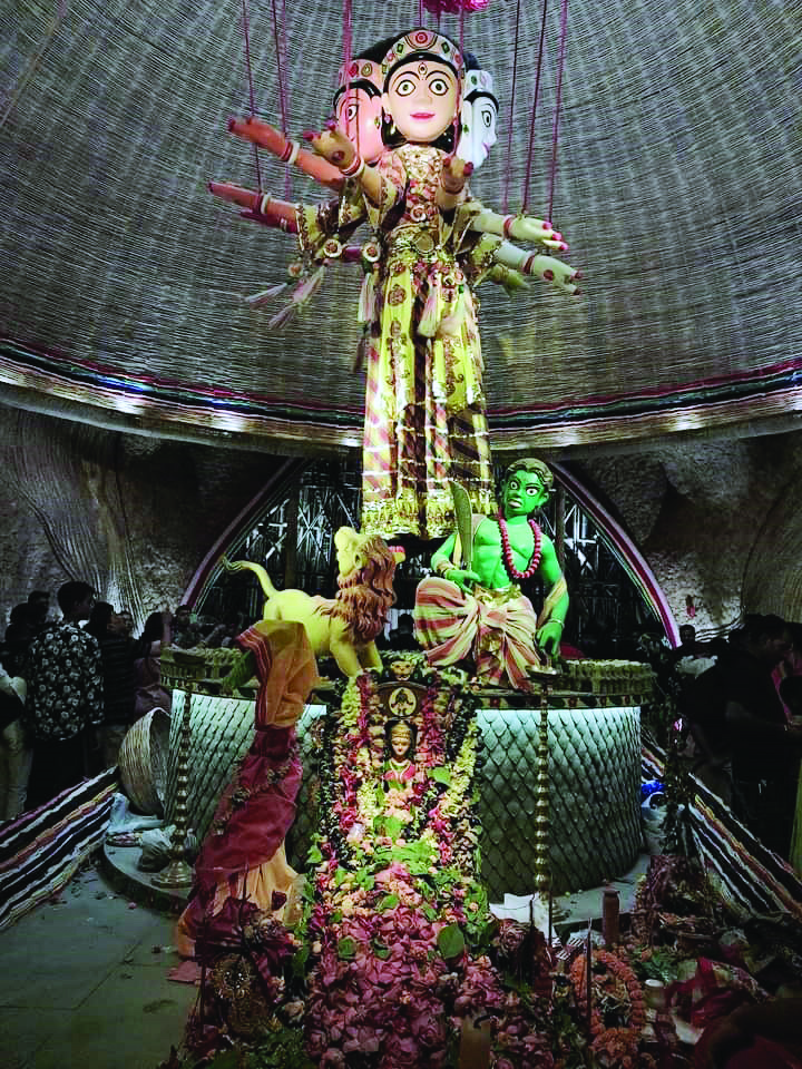 3 idols of Goddess Durga conceived by young theme maker to be preserved 3 idols of Goddess Durga conceived by young theme maker to be preserved