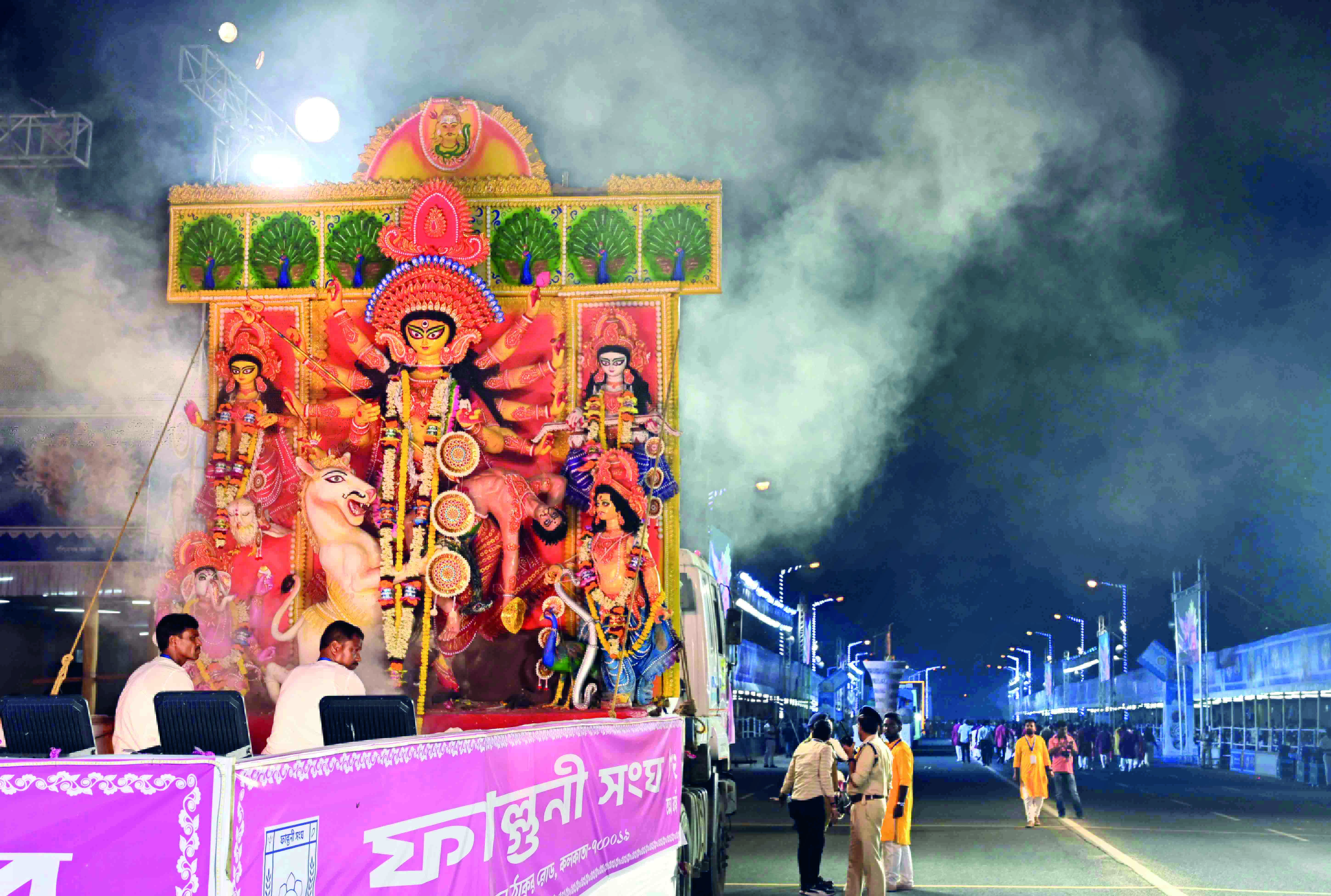 Extravaganza: UNESCO team appreciates grand Puja Carnival