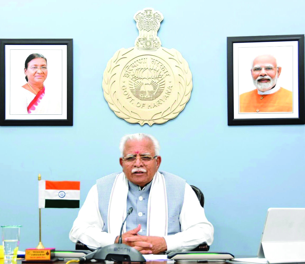 Khattar: State government boosted youth morale Khattar: State government boosted youth morale