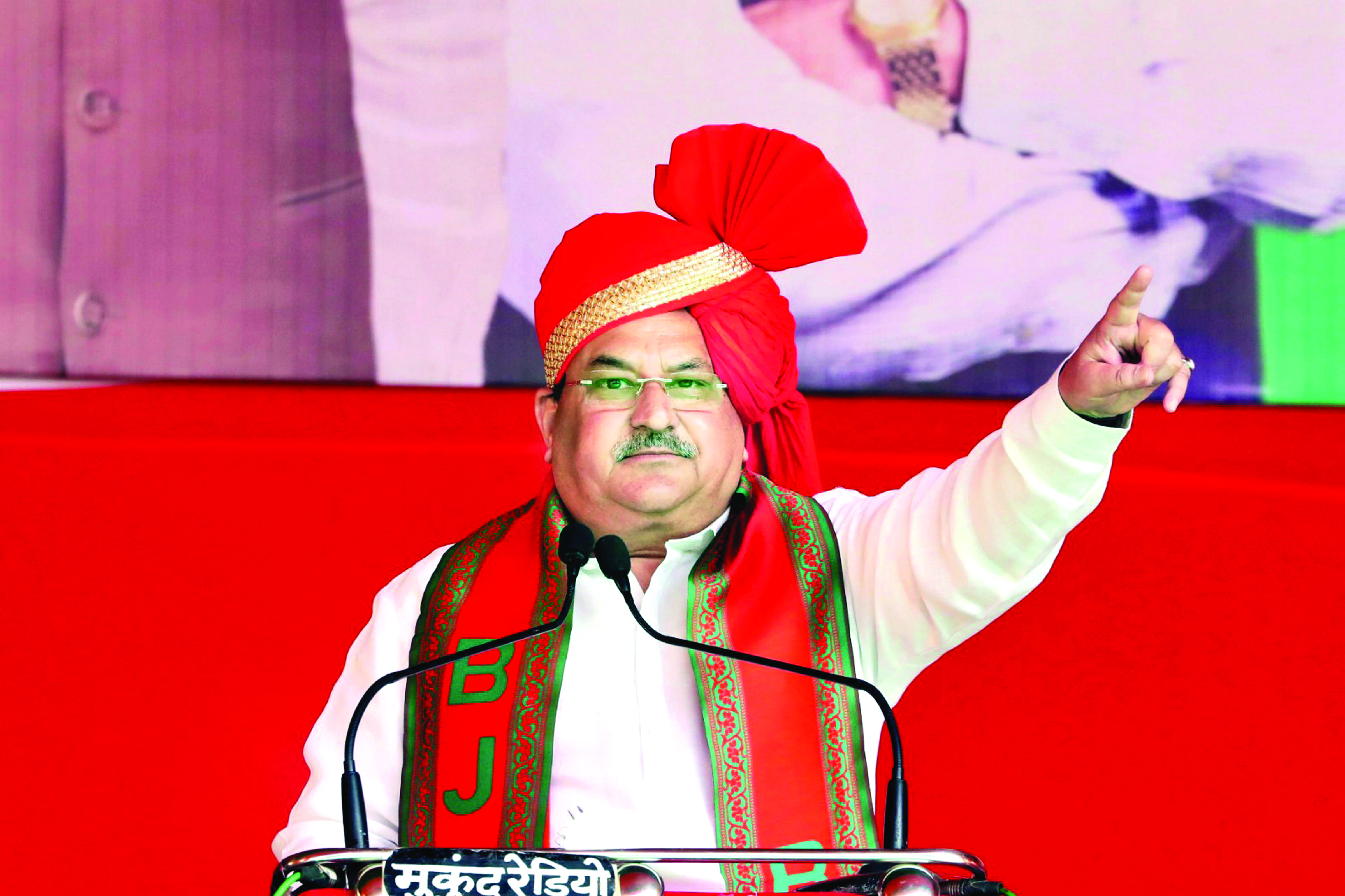 Chhattisgarh under ‘grahan’ for 5 years, time has come to remove it: Nadda targets Congress