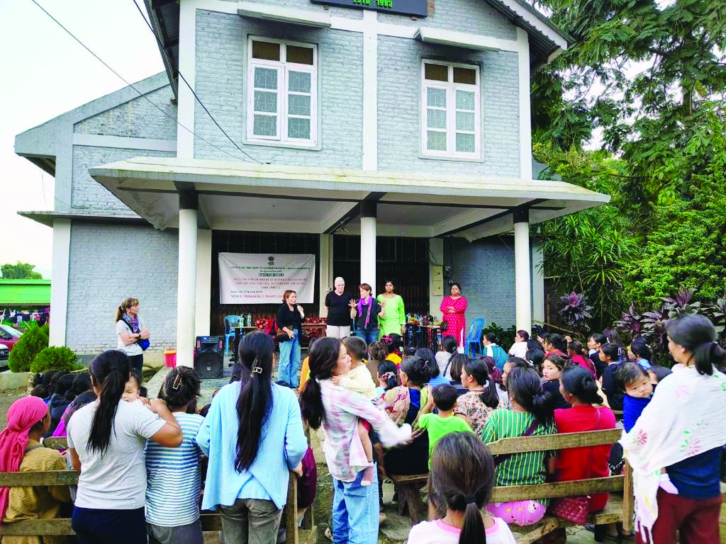 Manipur: Women in relief camps receive skill training on reusable sanitary pads