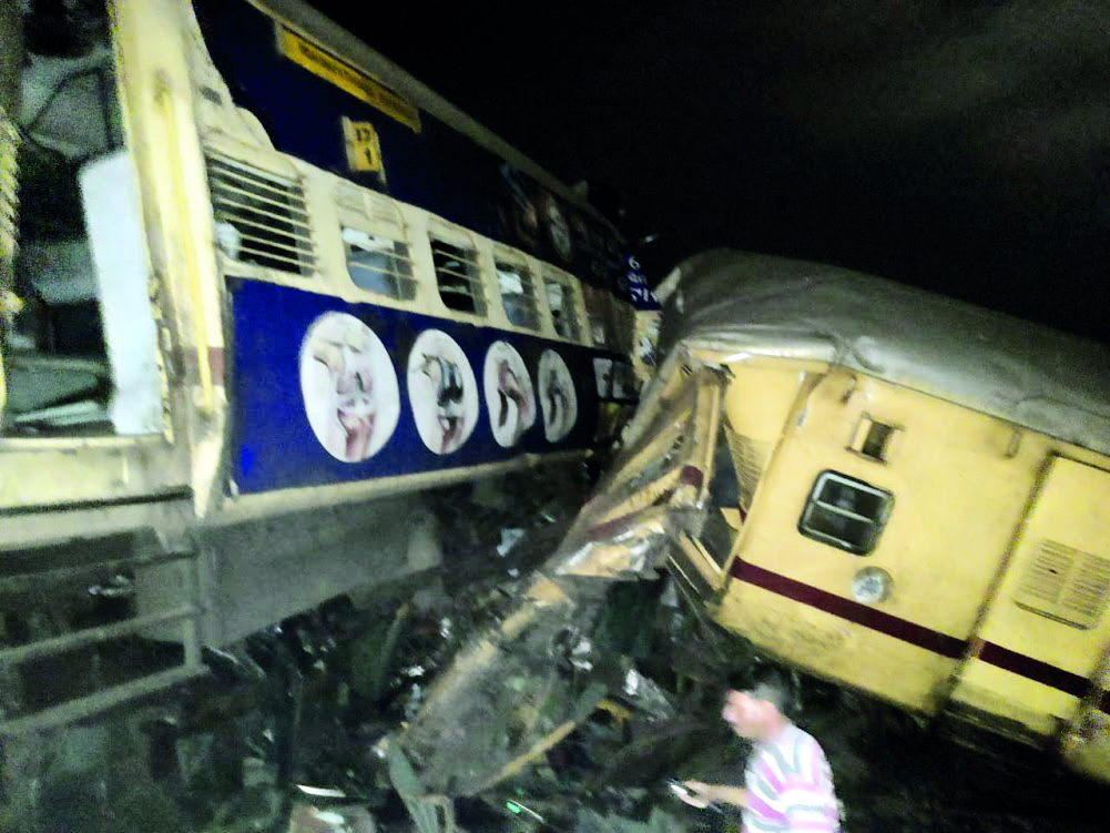 At least 8 dead, 32 injured as two passenger trains collide in Andhra