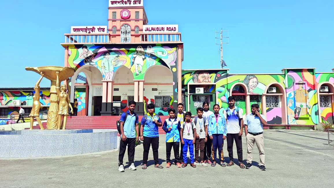 Jalpaiguri shines with gold & silver medals at state-level