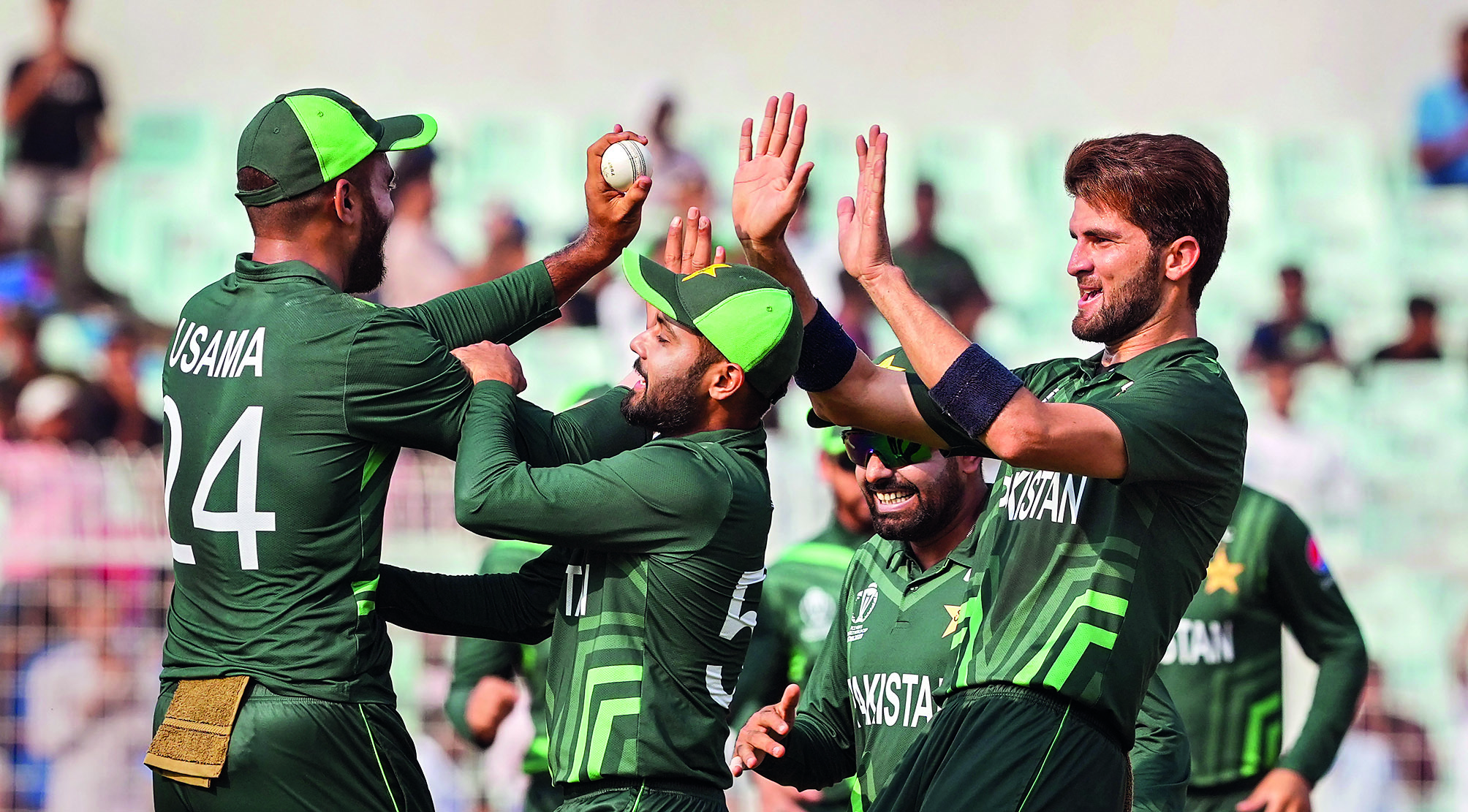 Pakistan knock Bangladesh out of World Cup with seven-wicket win