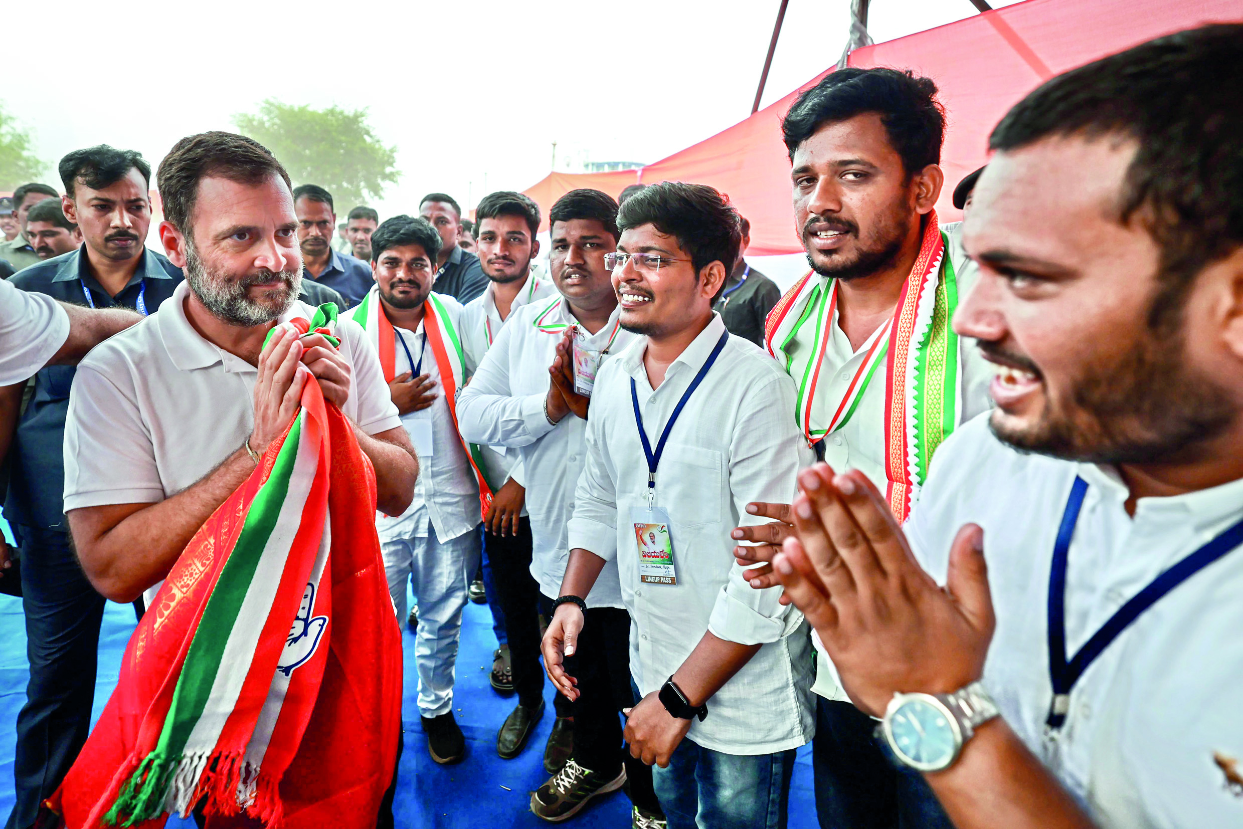 Rahul taunts BJP over promise of making backward caste leader as CM in Telangana