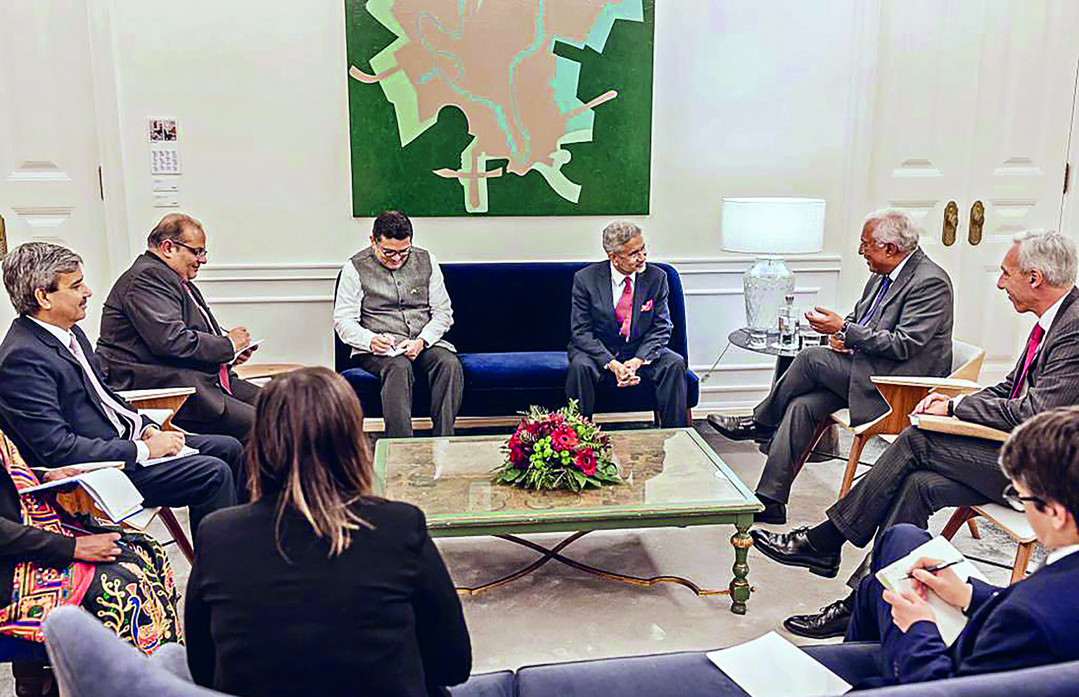 Jaishankar meets top Portuguese leaders