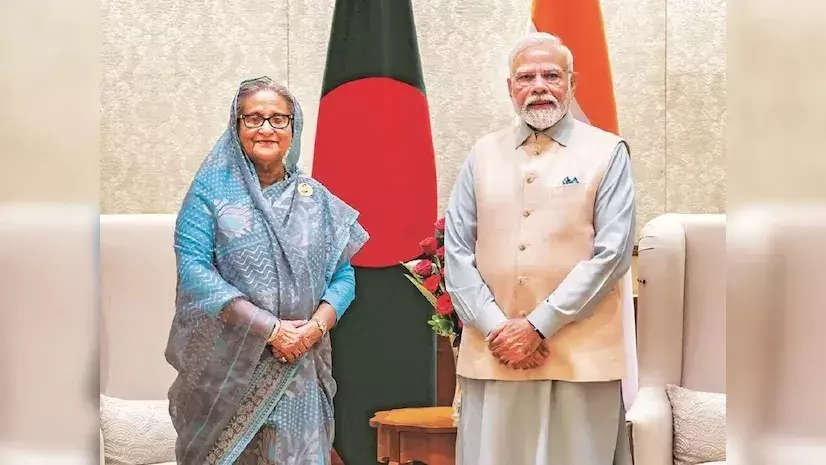 PM Modi, Sheikh Hasina jointly inaugurate multiple development projects