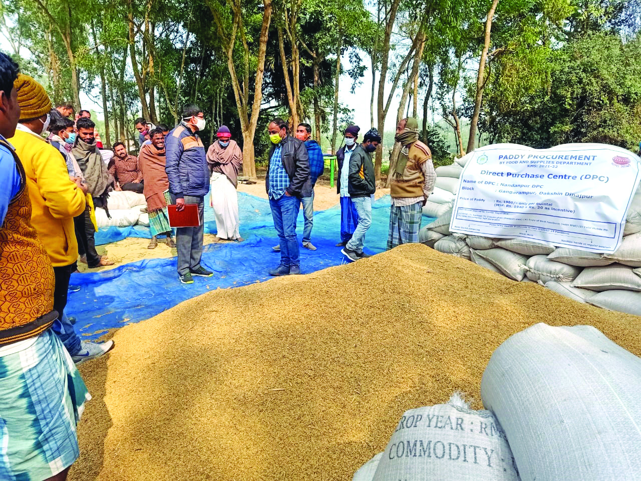 State to videograph process of paddy sale State to videograph process of paddy sale