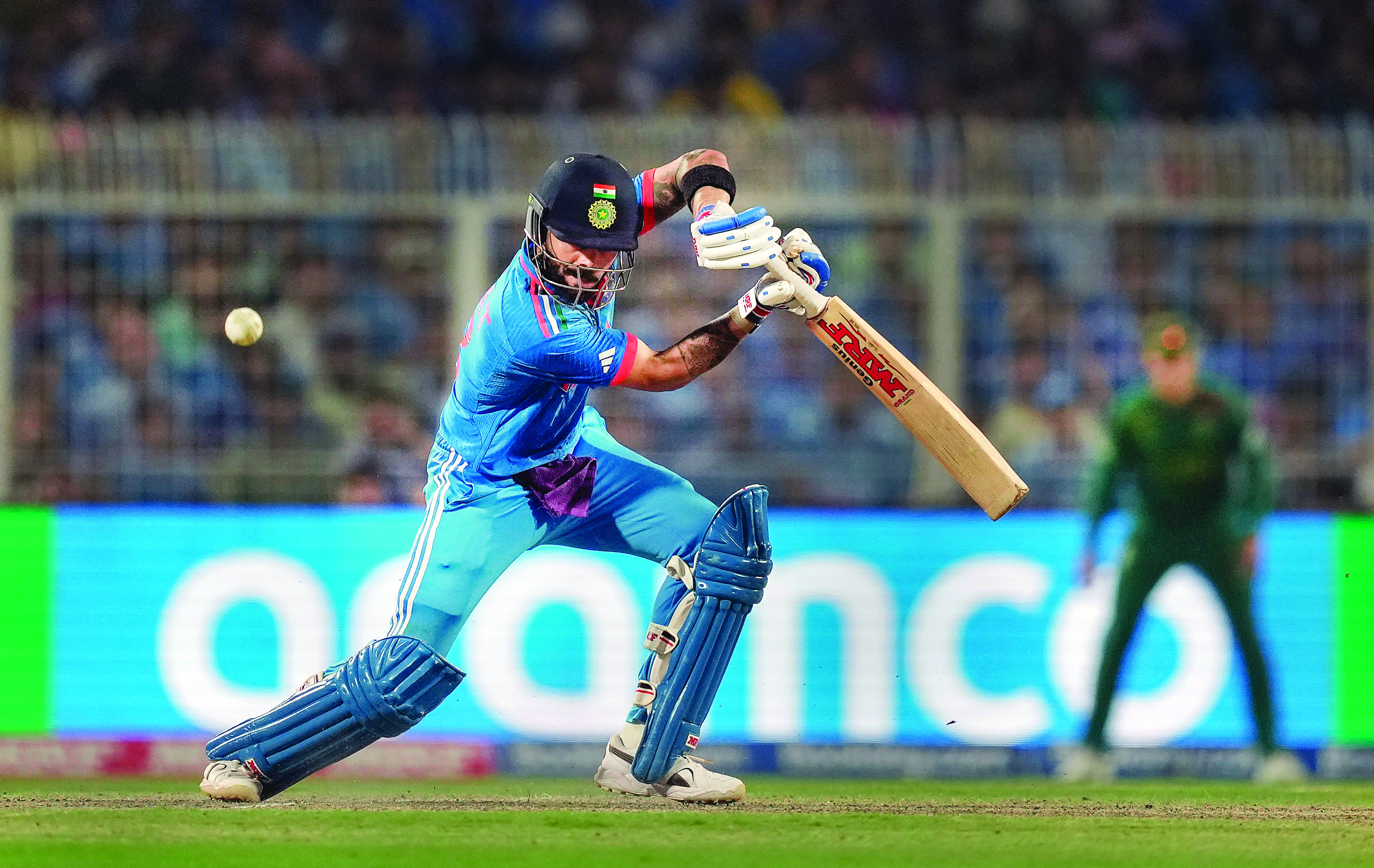 King Kohli hits 49th ODI century,   equals Sachin Tendulkar’s record