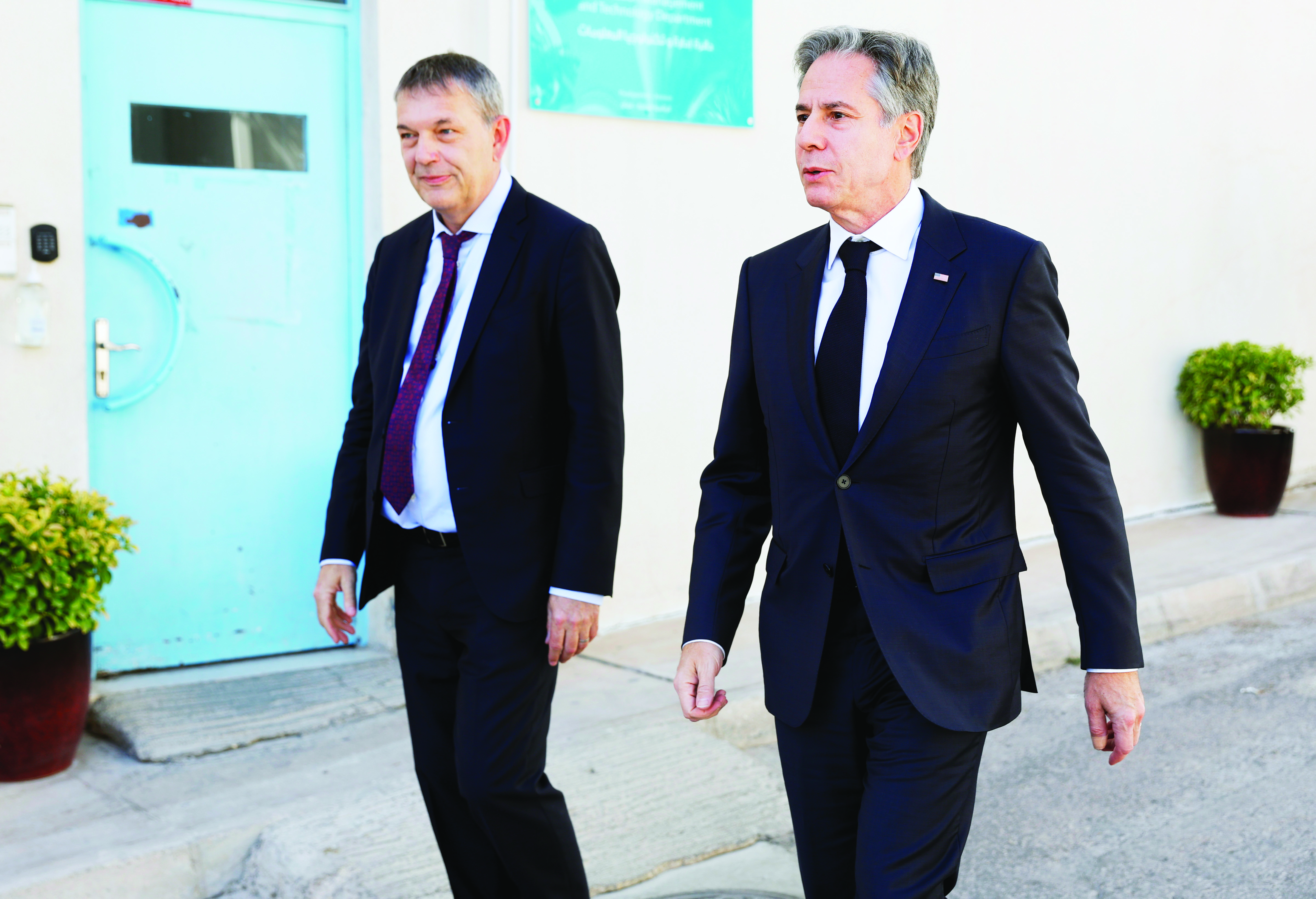 Blinken meets Palestinian Prez, steps up Mideast diplomacy