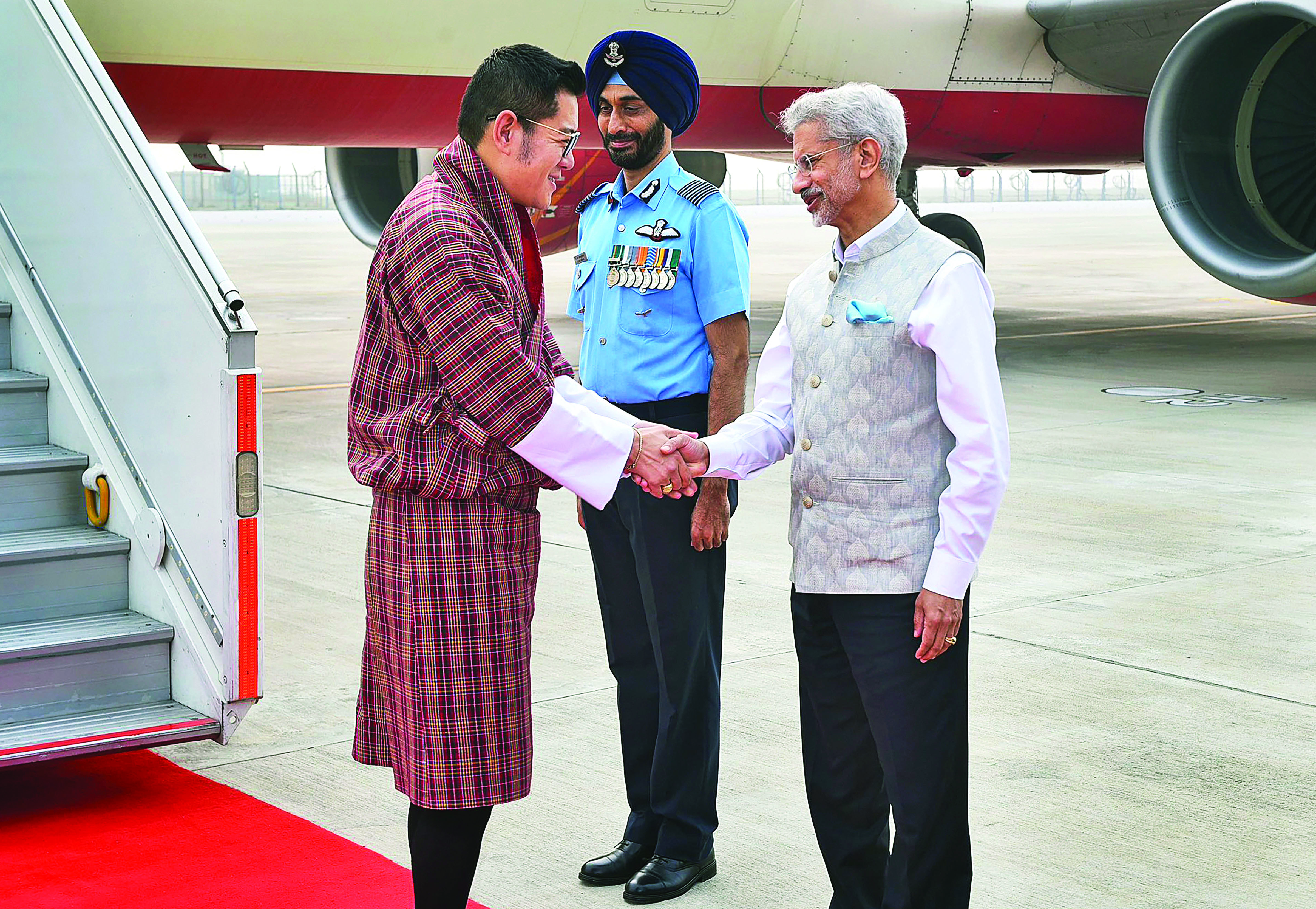 Bhutan King arrives in Delhi, scheduled to meet PM Modi