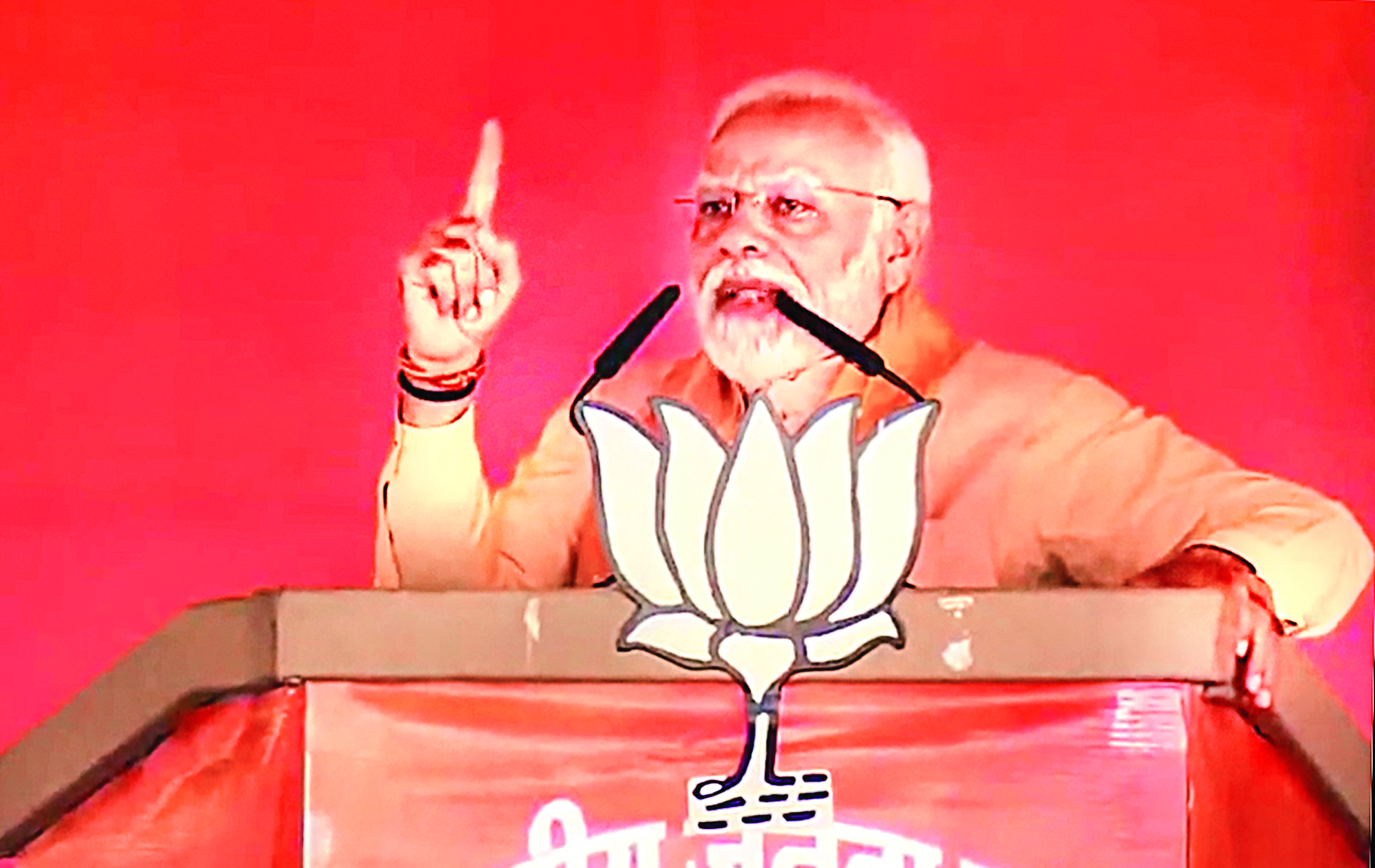 Congress did not work for the welfare of tribals: PM in MP