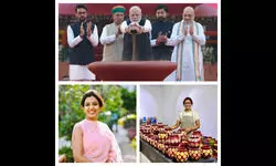 The beauty of offering soil to the ‘Amrit Kalash’