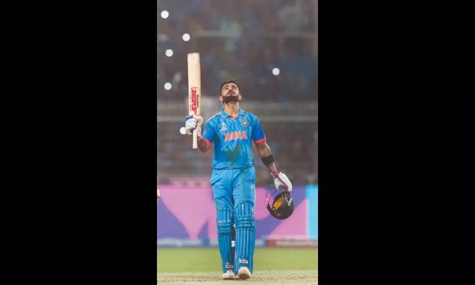 Dominant India crush South Africa after Kohli hits record-equalling ton