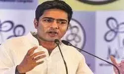 TMC MP Abhishek Banerjee appears before ED in connection with Bengal school jobs scam TMC MP Abhishek Banerjee appears before ED in connection with Bengal school jobs scam