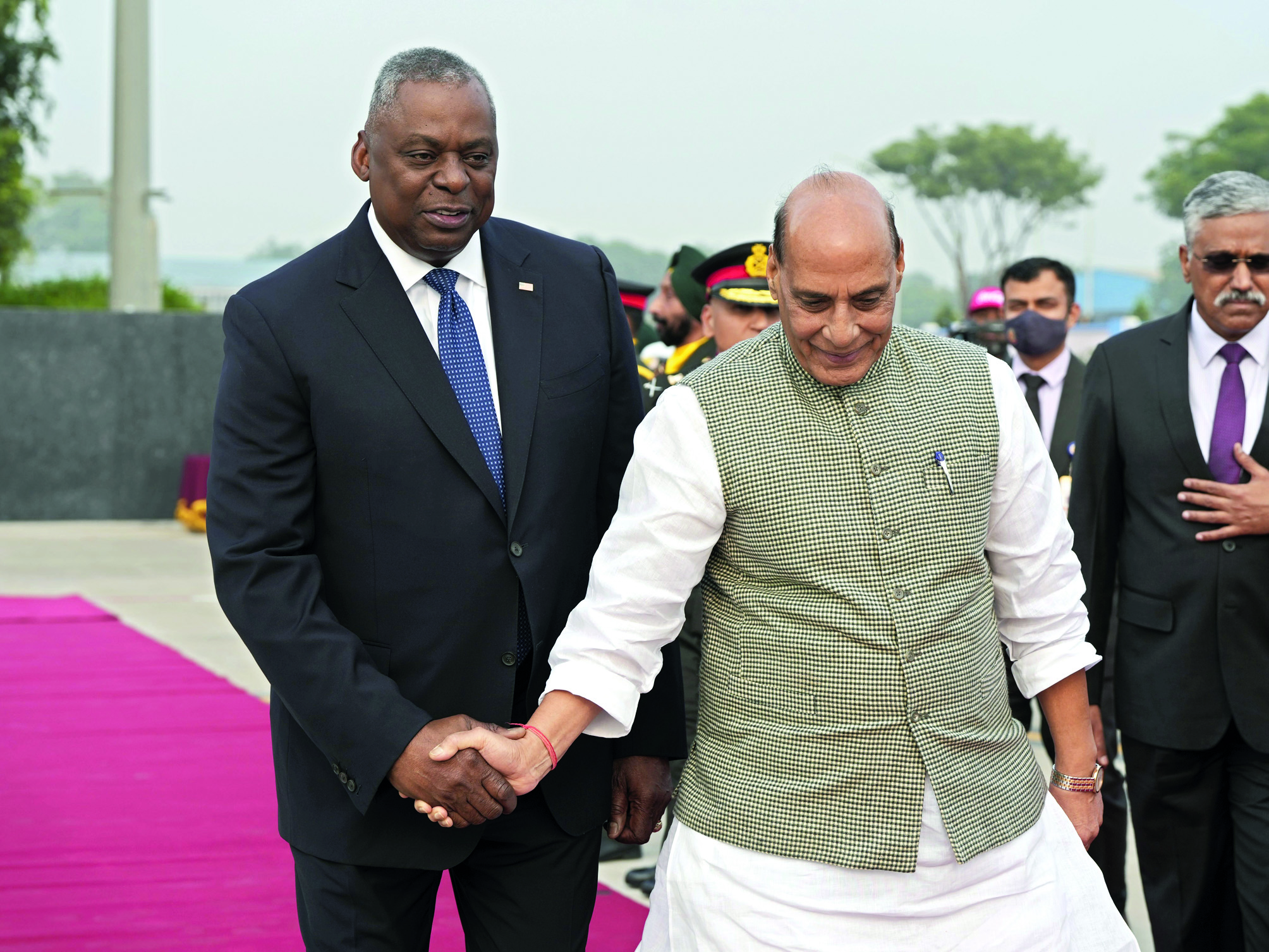 US Defence Secretary Austin begins two-day India visit