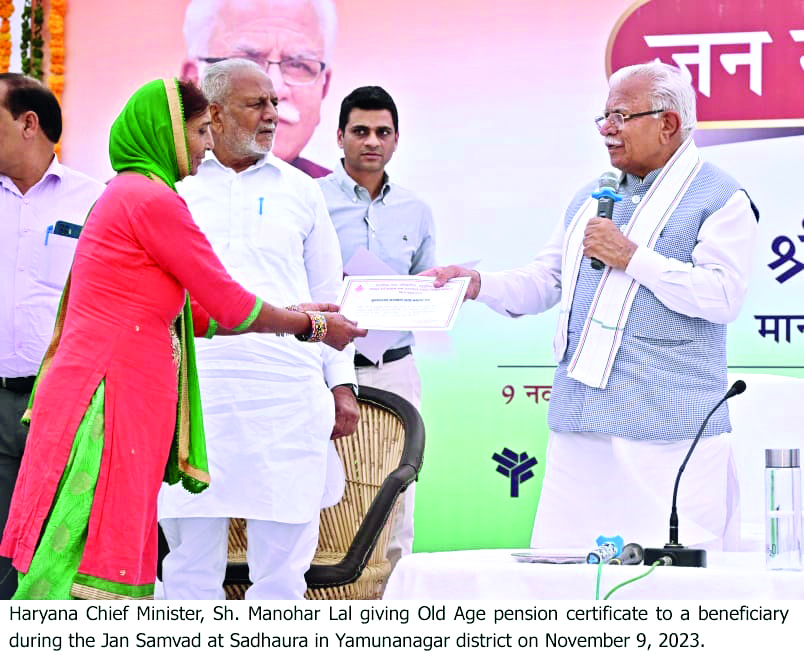 Khattar turning ‘Jan Samvad’ into a platform for immediate solution