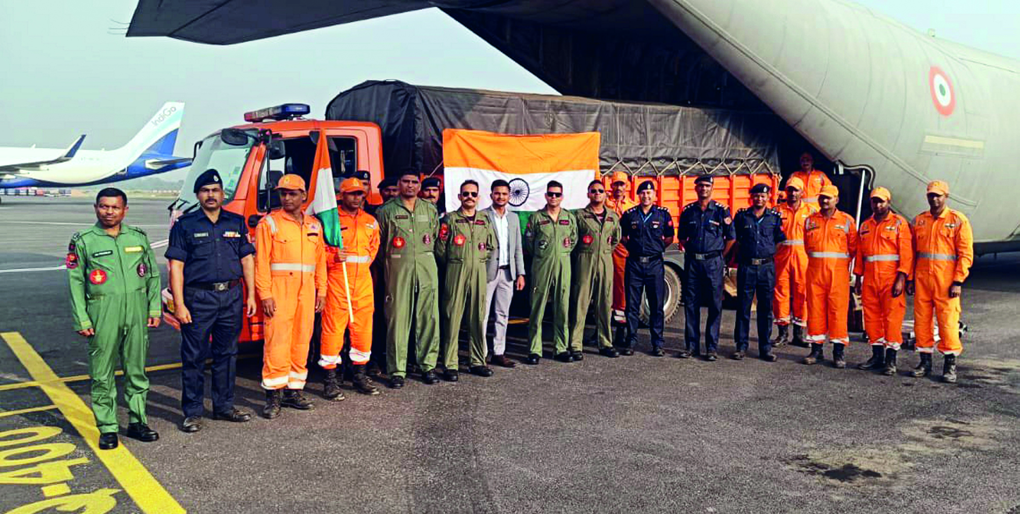 India’s third consignment of emergency relief materials reaches quake-hit Nepal India’s third consignment of emergency relief materials reaches quake-hit Nepal