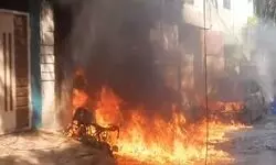 Hyderabad: Several killed in fire in apartment building Hyderabad: Several killed in fire in apartment building