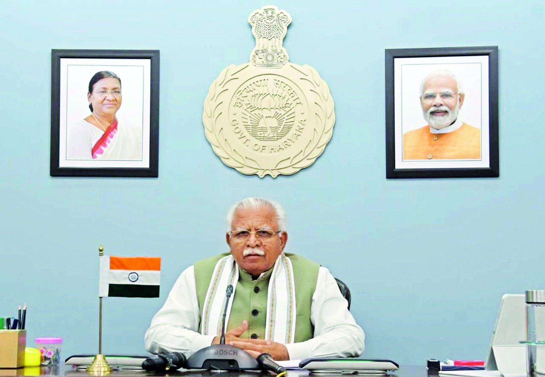 Haryana CM shares 20 ‘Mantras’ for success in digital era
