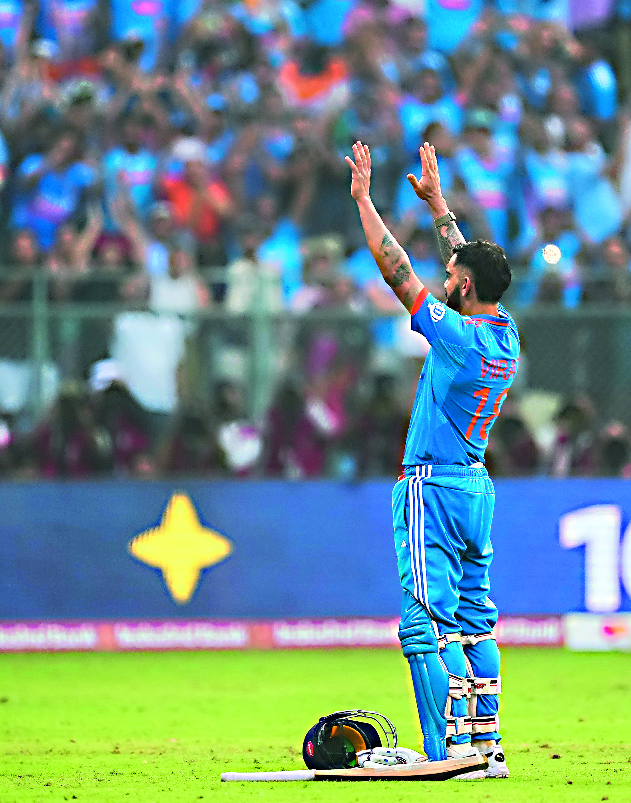 Kohli breaks Tendulkar’s landmark record for most ODI centuries