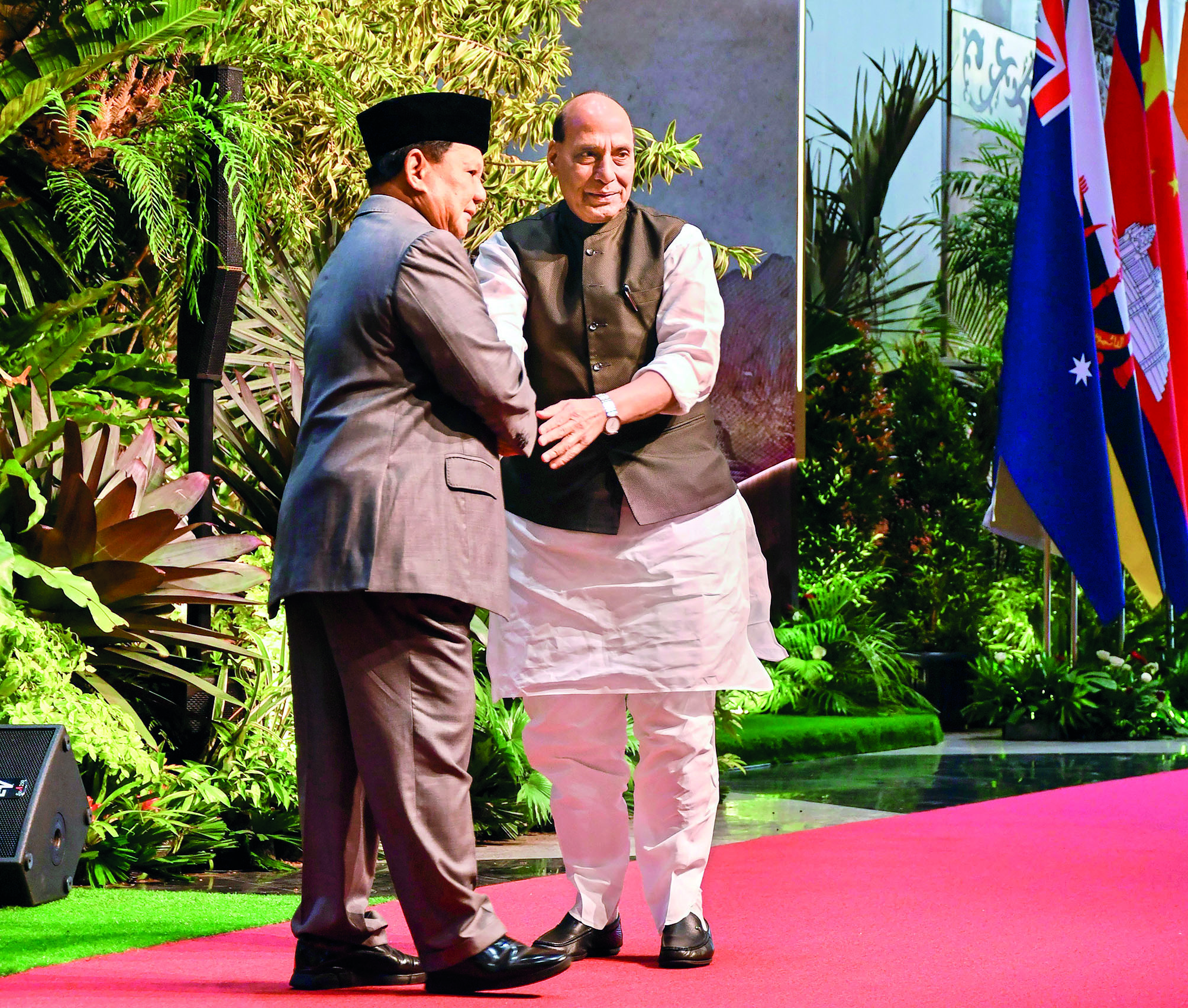 Rajnath Singh holds talks with US counterpart Austin in Jakarta Rajnath Singh holds talks with US counterpart Austin in Jakarta