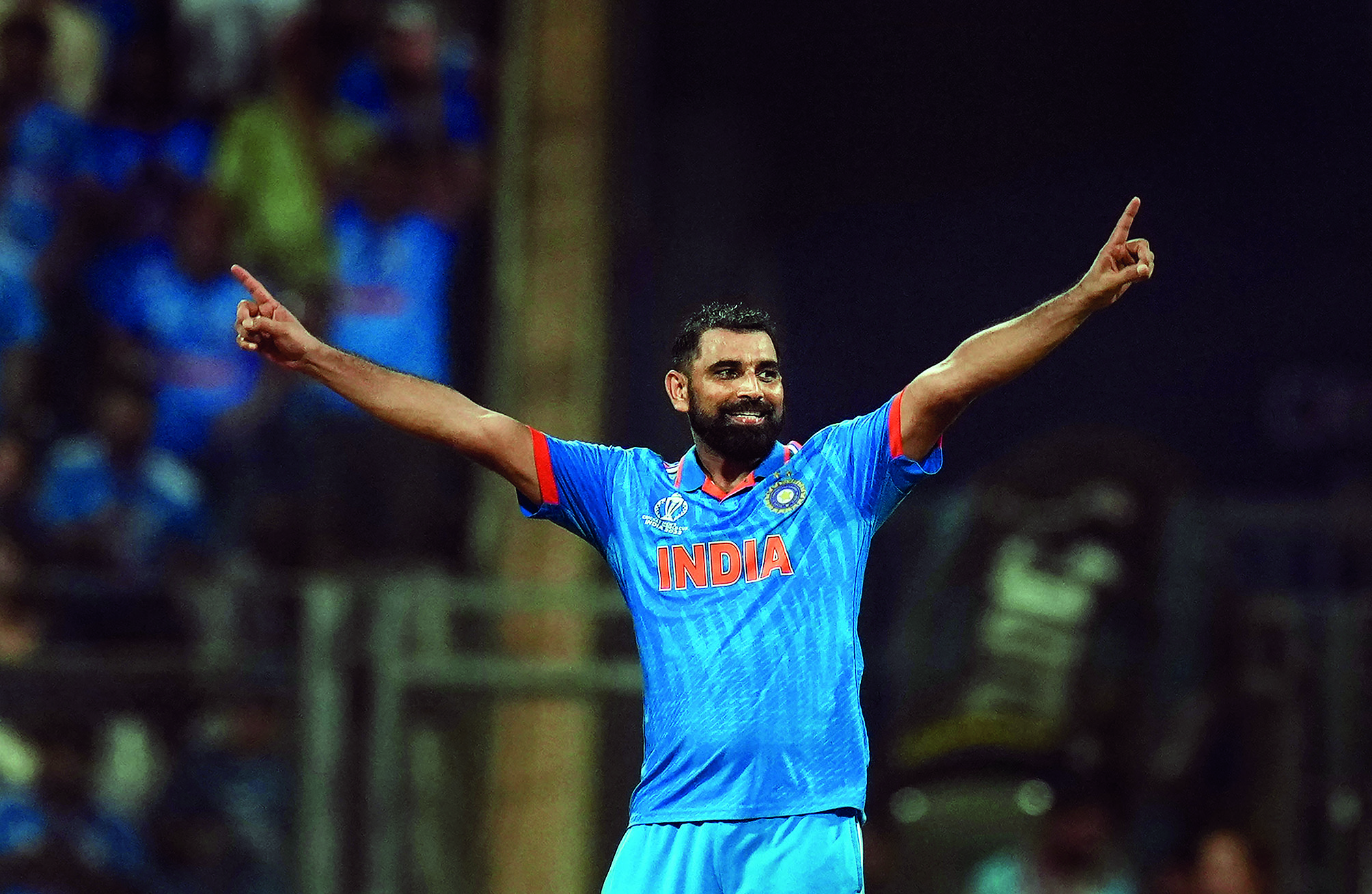 I just try & bowl stump to stump: Shami on his World Cup success