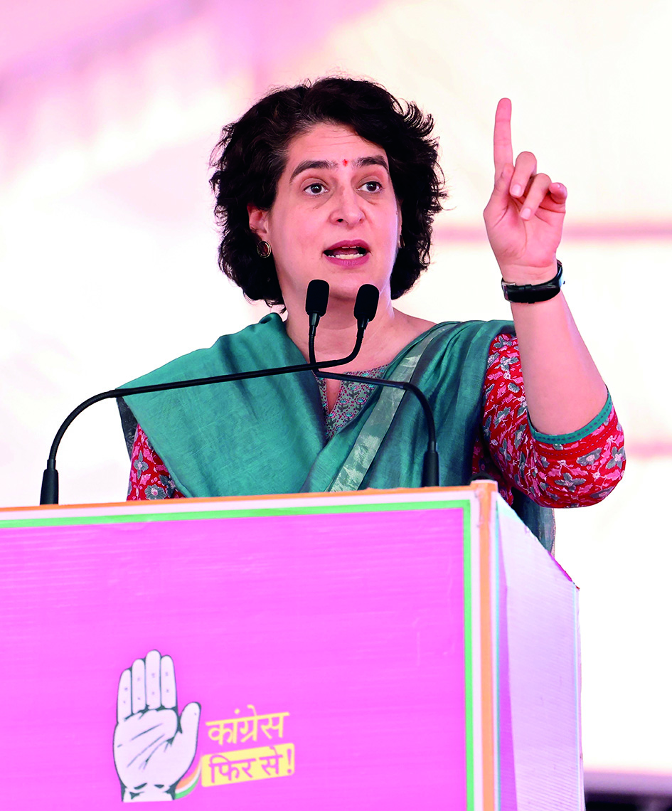 BJP scattered in Rajasthan, doesn’t have CM face: Cong leader Priyanka Gandhi BJP scattered in Rajasthan, doesn’t have CM face: Cong leader Priyanka Gandhi