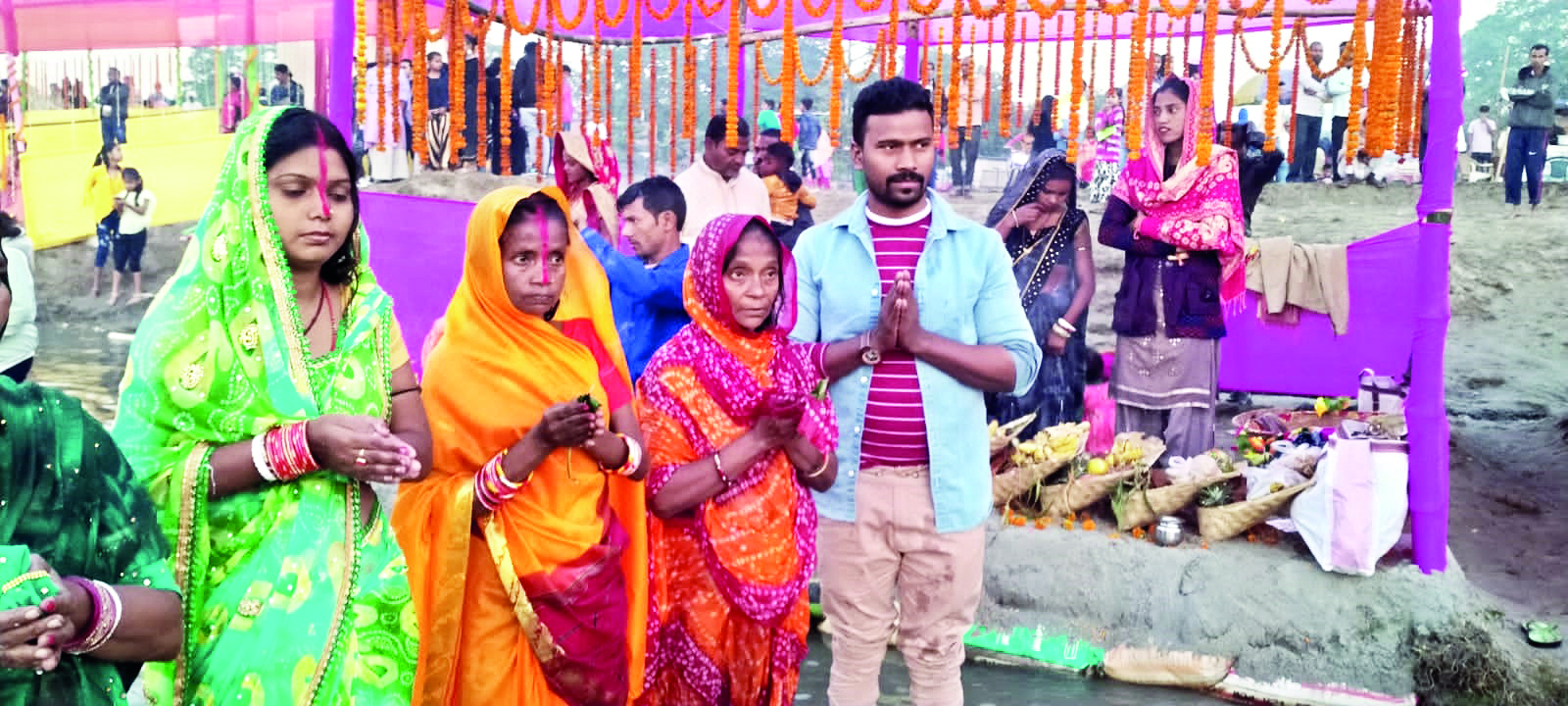 Harmony: Muslim family performs Chhath Puja in Siliguri