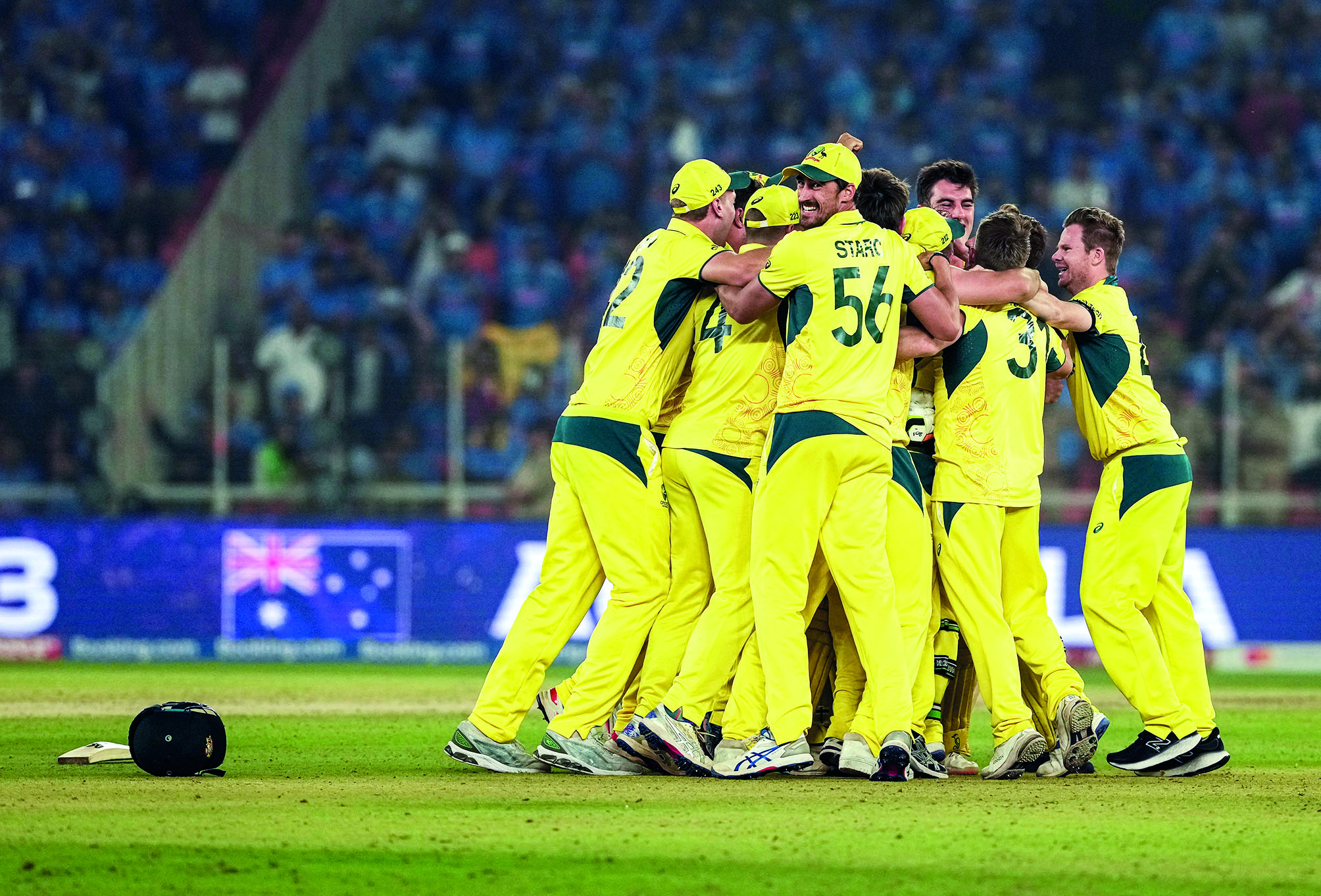 Australia outbat, outbowl, outfield India in WC final