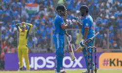 Narendra Modi stadium turns sea of blue to watch India in red hot form Narendra Modi stadium turns sea of blue to watch India in red hot form