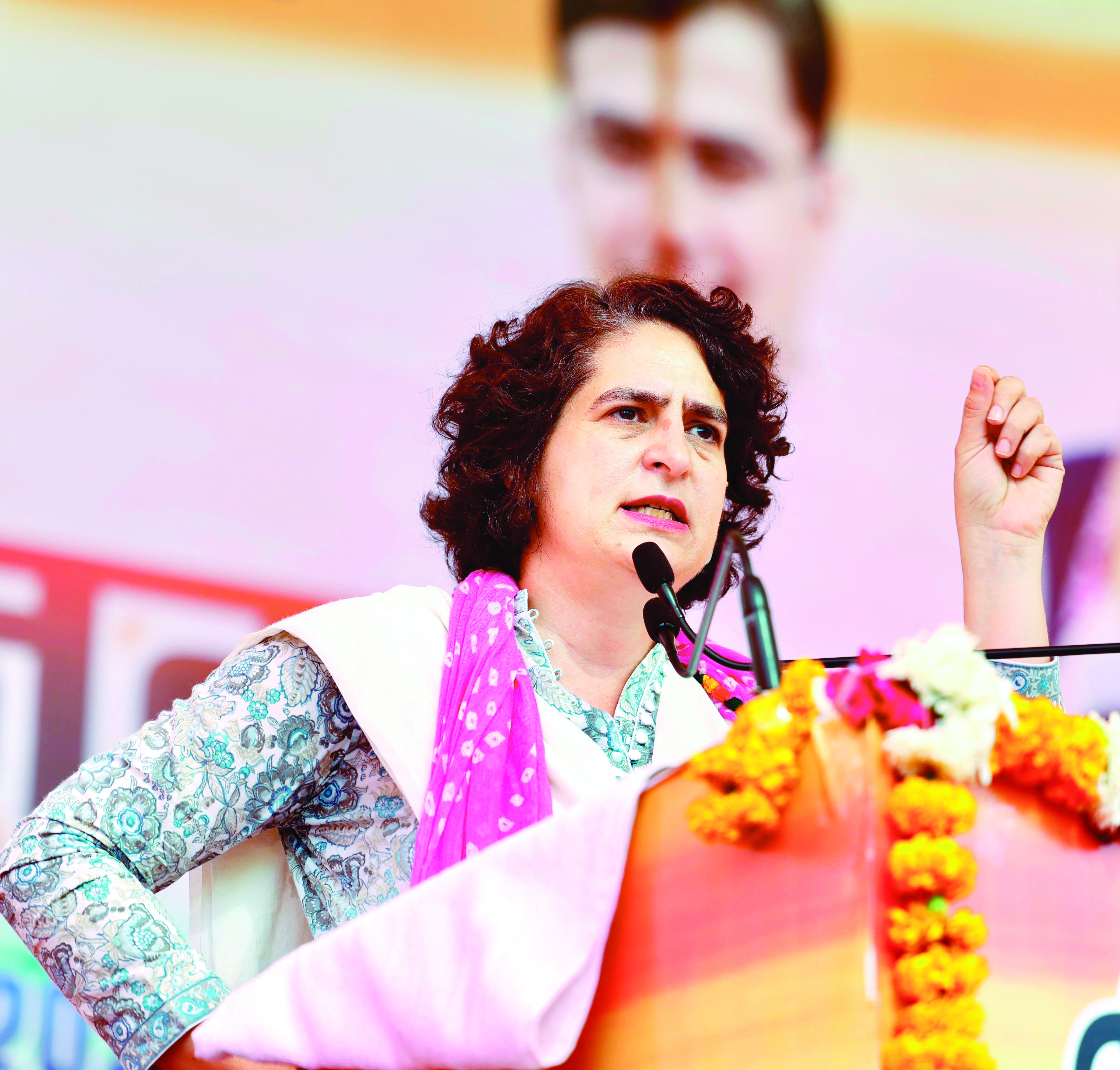 Those invoking religion, caste during polls can’t ask for votes on basis of work: Priyanka Those invoking religion, caste during polls can’t ask for votes on basis of work: Priyanka