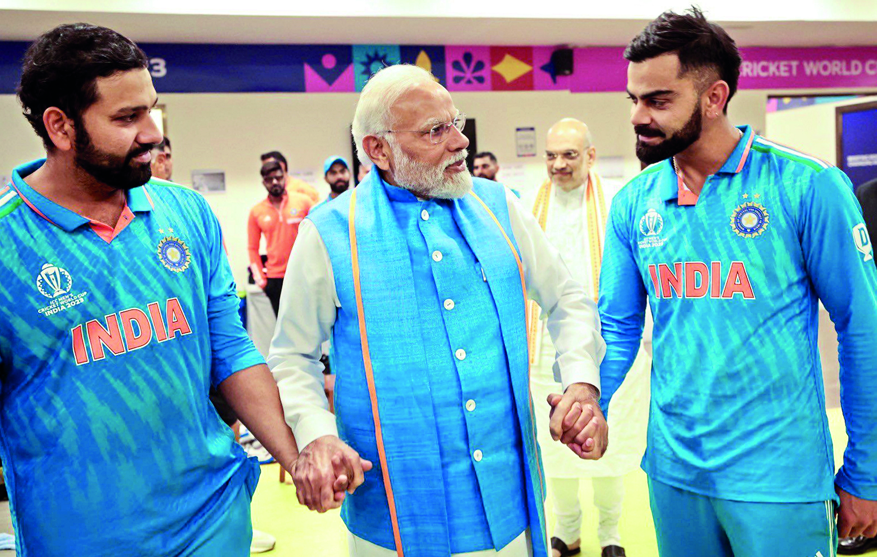 Country stands with Indian team today and always: PM Modi after its WC loss Country stands with Indian team today and always: PM Modi after its WC loss
