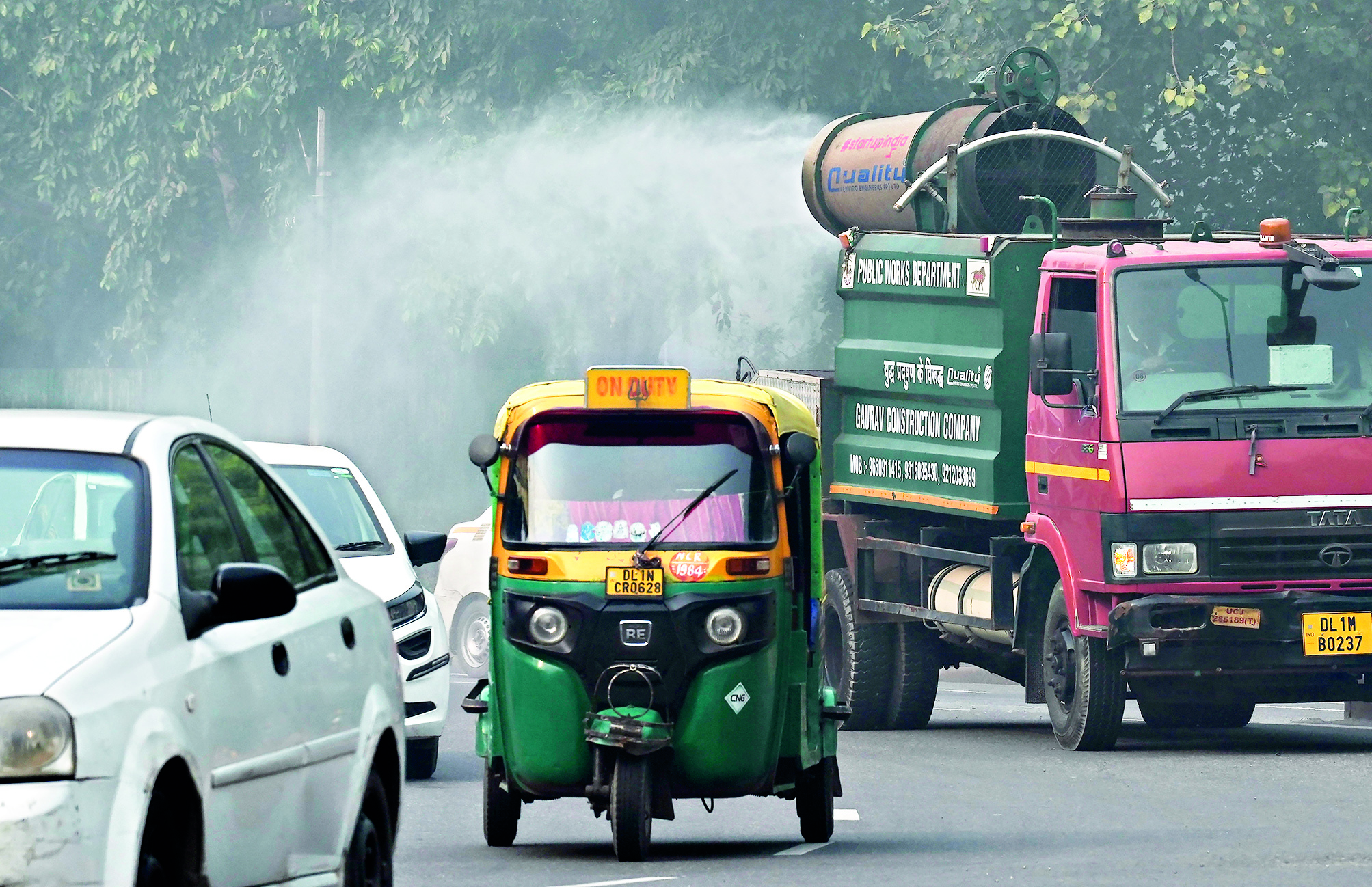 Air quality deteriorates in Delhi