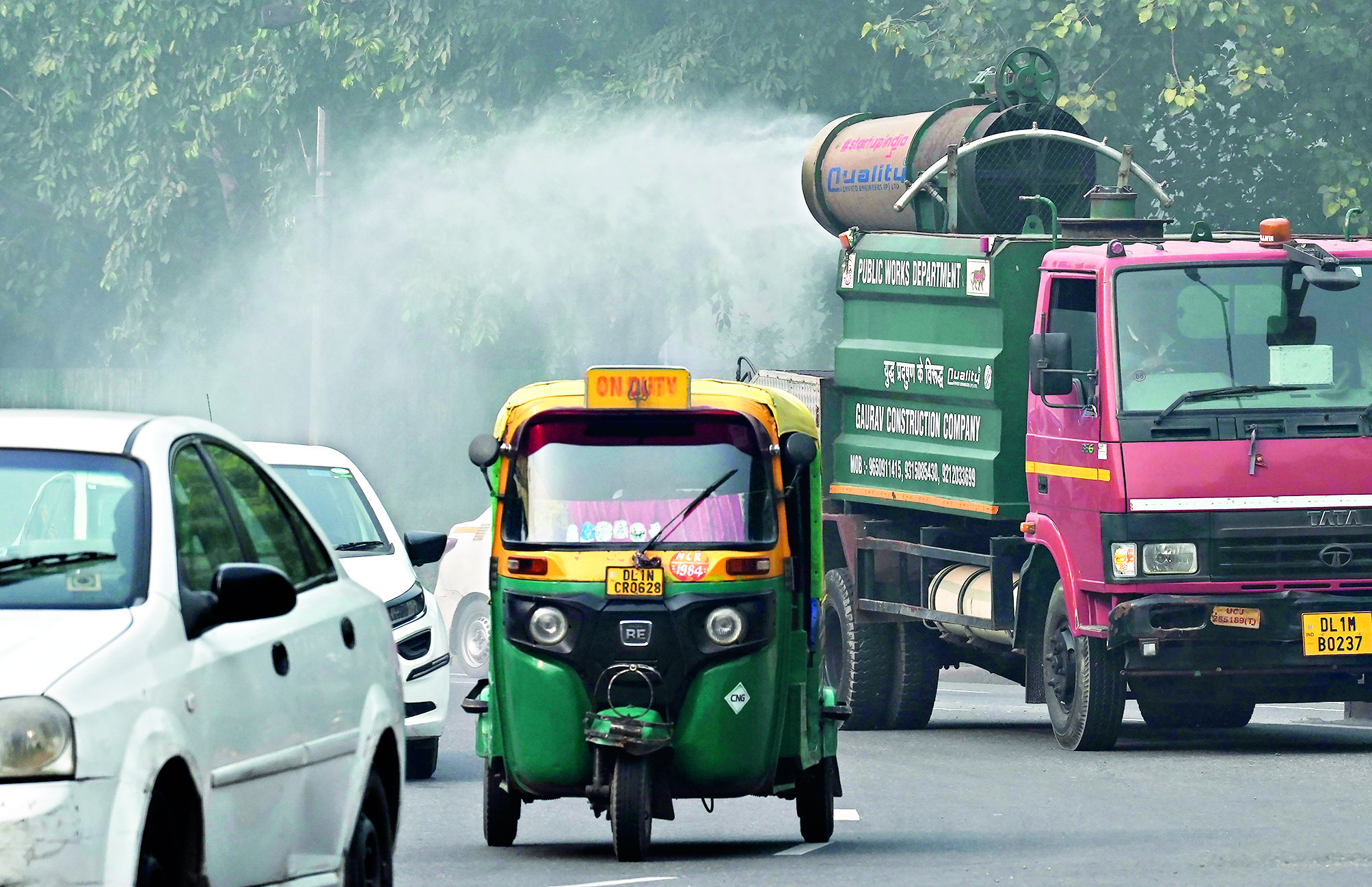 Air quality deteriorates in Delhi Air quality deteriorates in Delhi