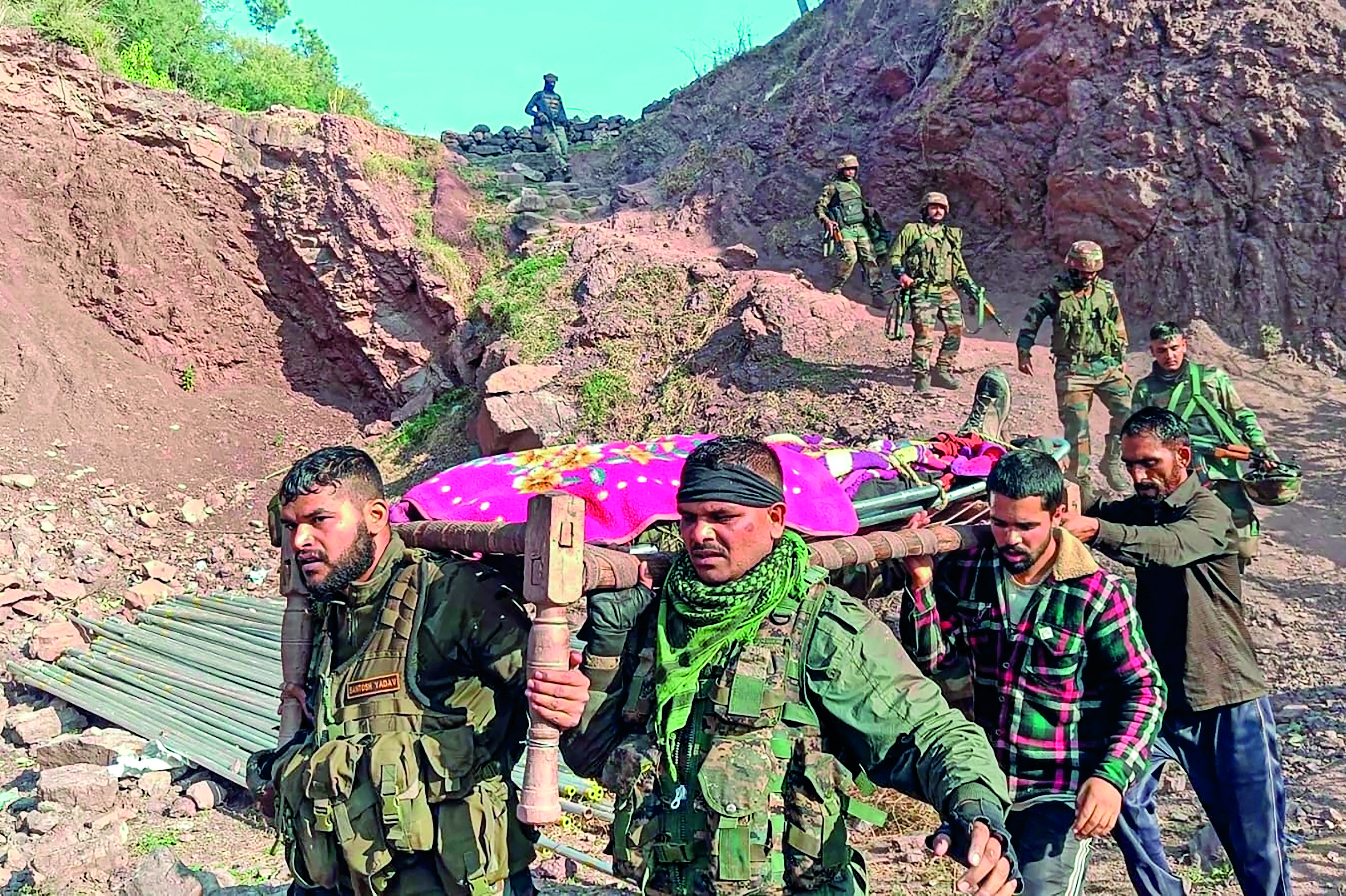 4 Army personnel killed, 2 injured in encounter with terrorists in J&K’s Rajouri