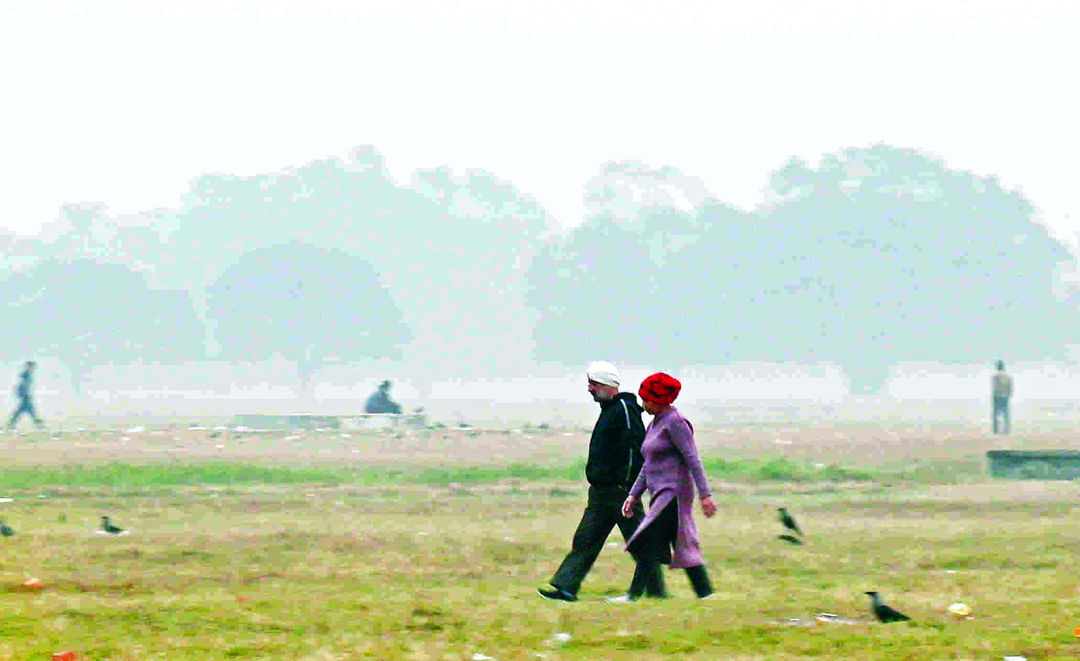 City registers its lowest temperature at 190 Celsius City registers its lowest temperature at 190 Celsius