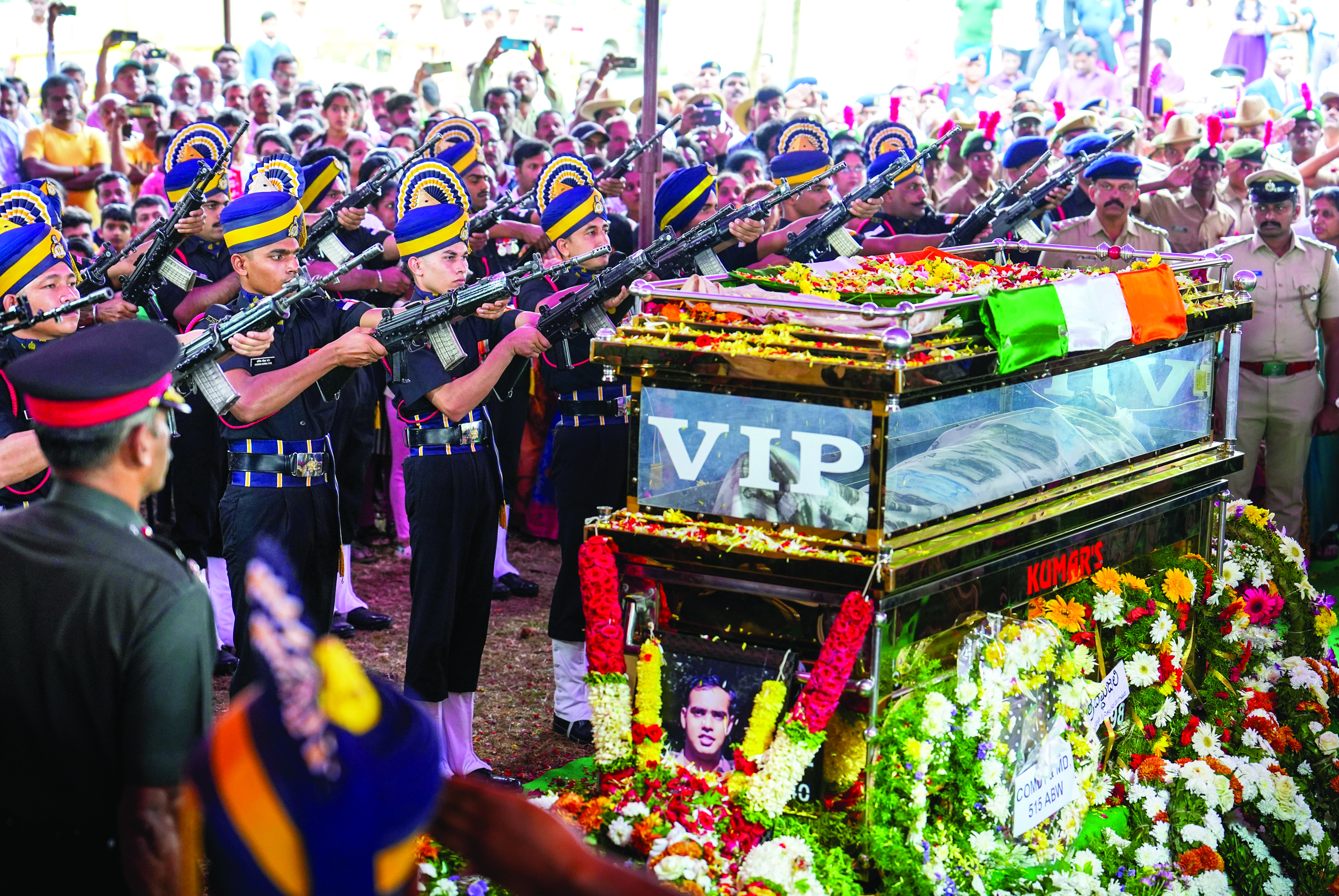 Scores of people pay respects to martyred Capt Pranjal amid emotional outpouring in Bengaluru
