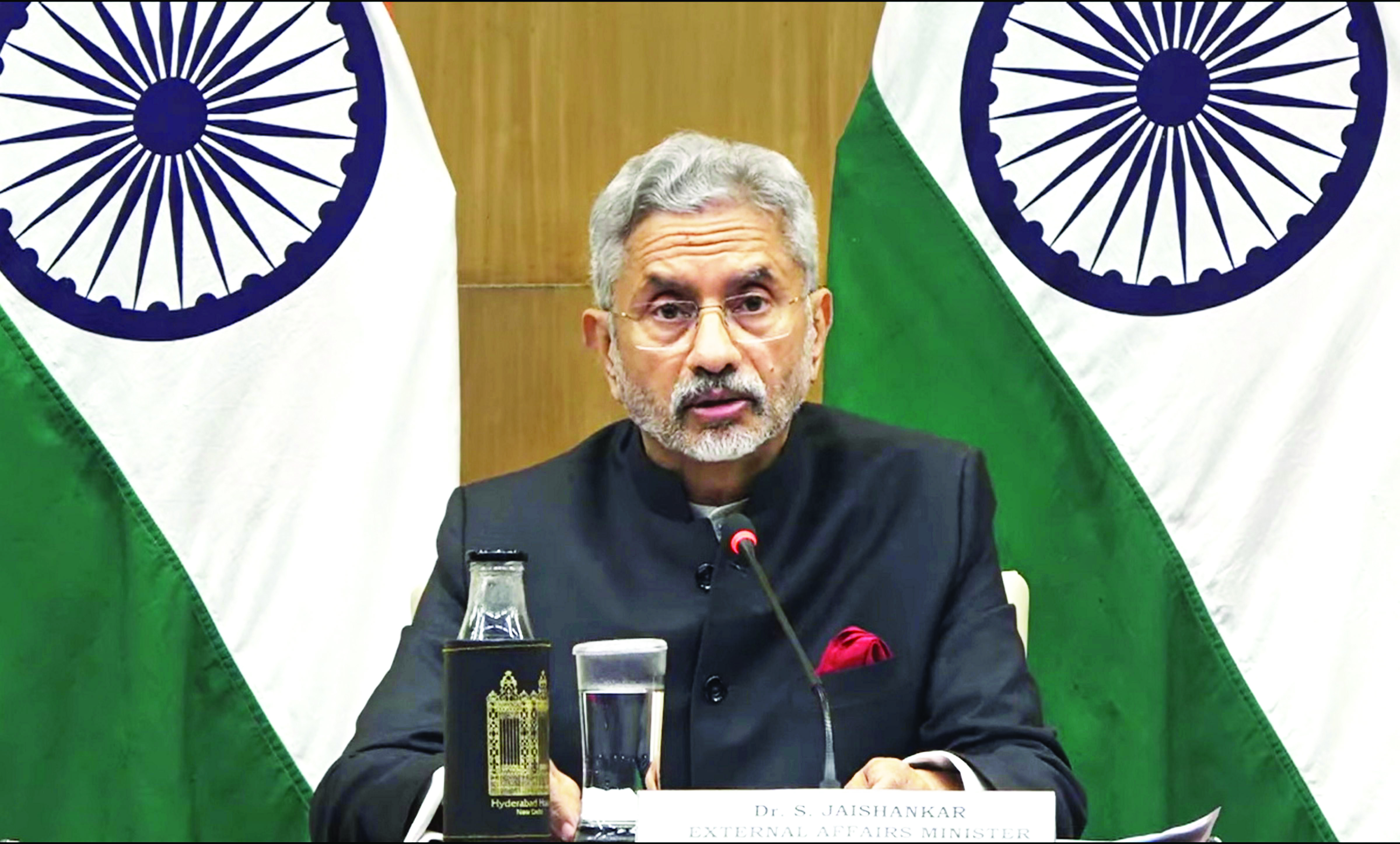 Jaishankar pitches for international relations with Indian characteristics