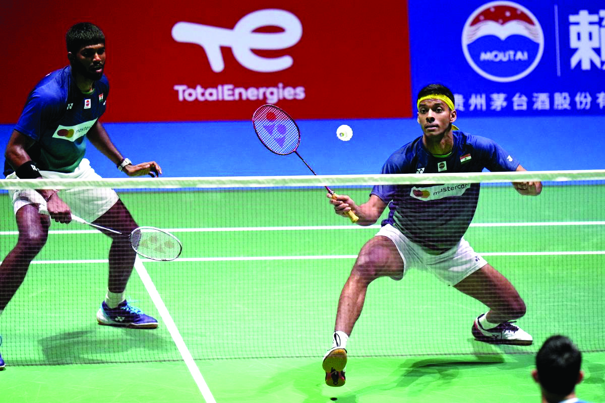 Satwik-Chirag duo enters   China Masters Super 750 final