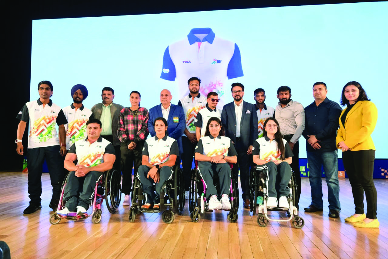 Anurag Thakur launches Khelo India Para Games 2023 Mascot Ujjwala & logo Anurag Thakur launches Khelo India Para Games 2023 Mascot Ujjwala & logo