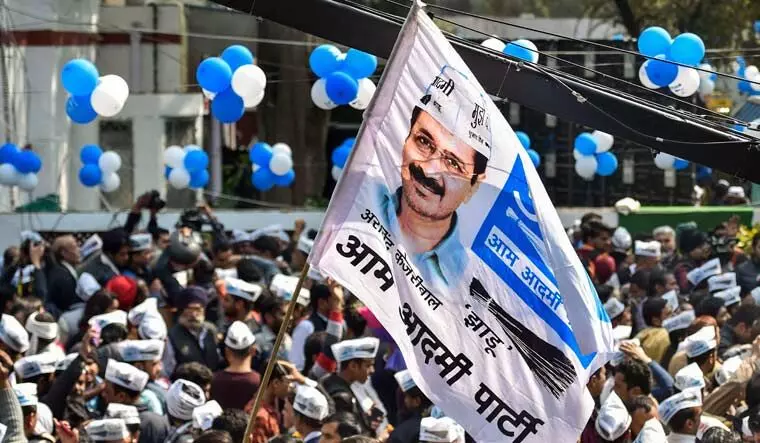 Arvind Kejriwal wishes workers on AAP foundation day