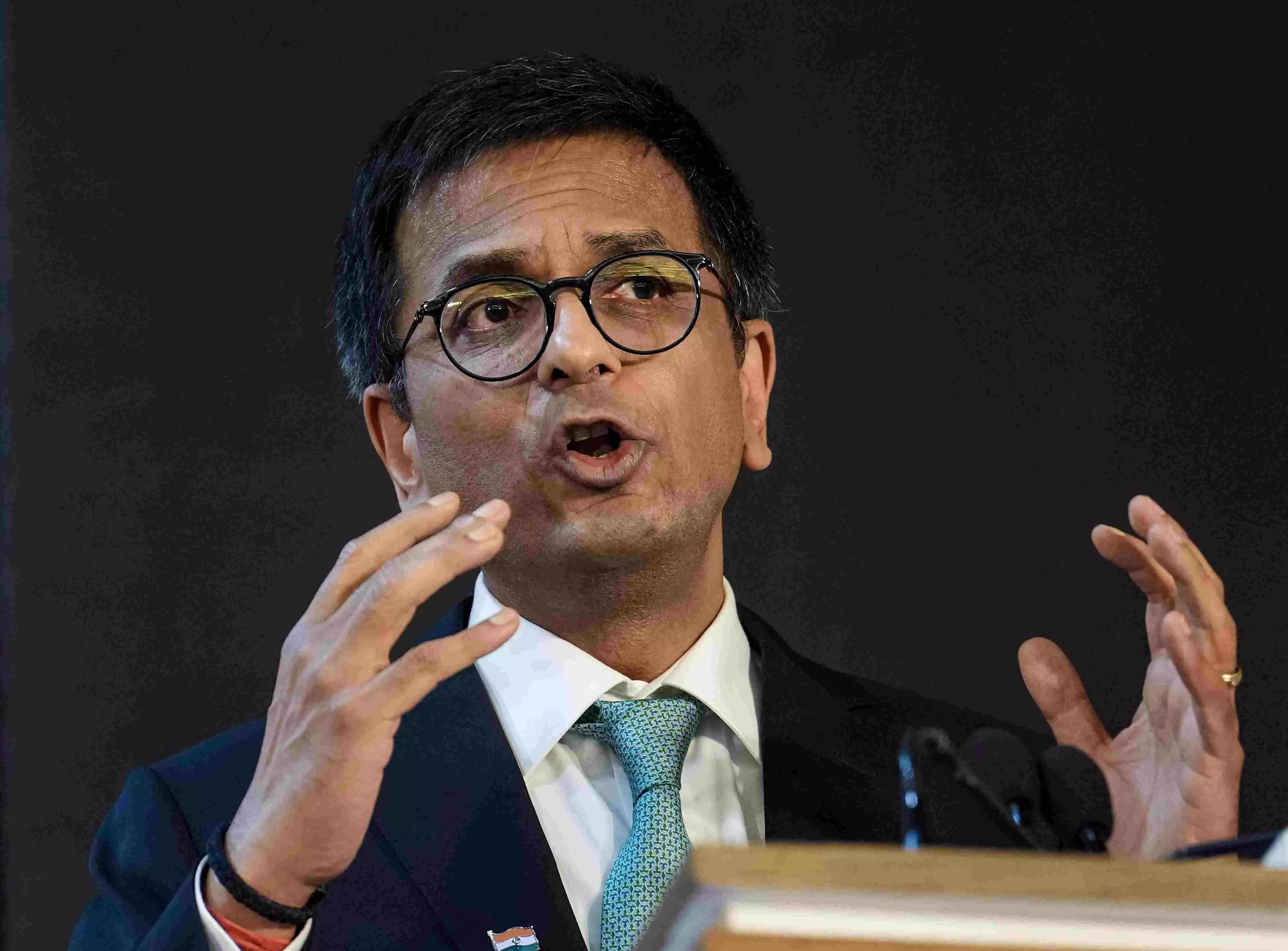 Citizens should not be afraid of approaching courts: CJI Chandrachud